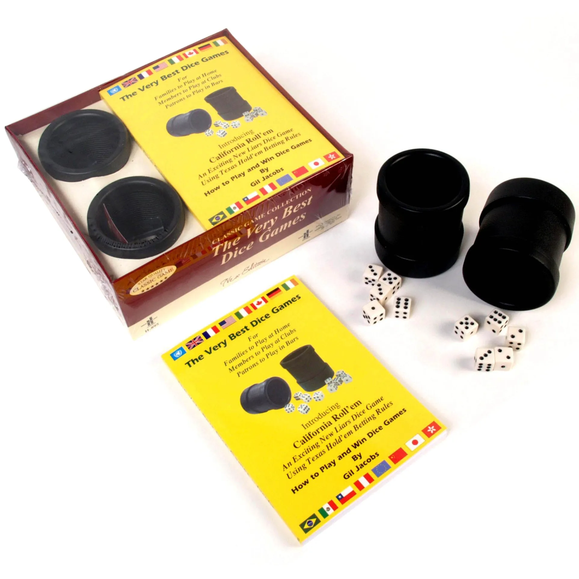 Ultimate Dice Master Game Set Featuring Over 100 Dice Games