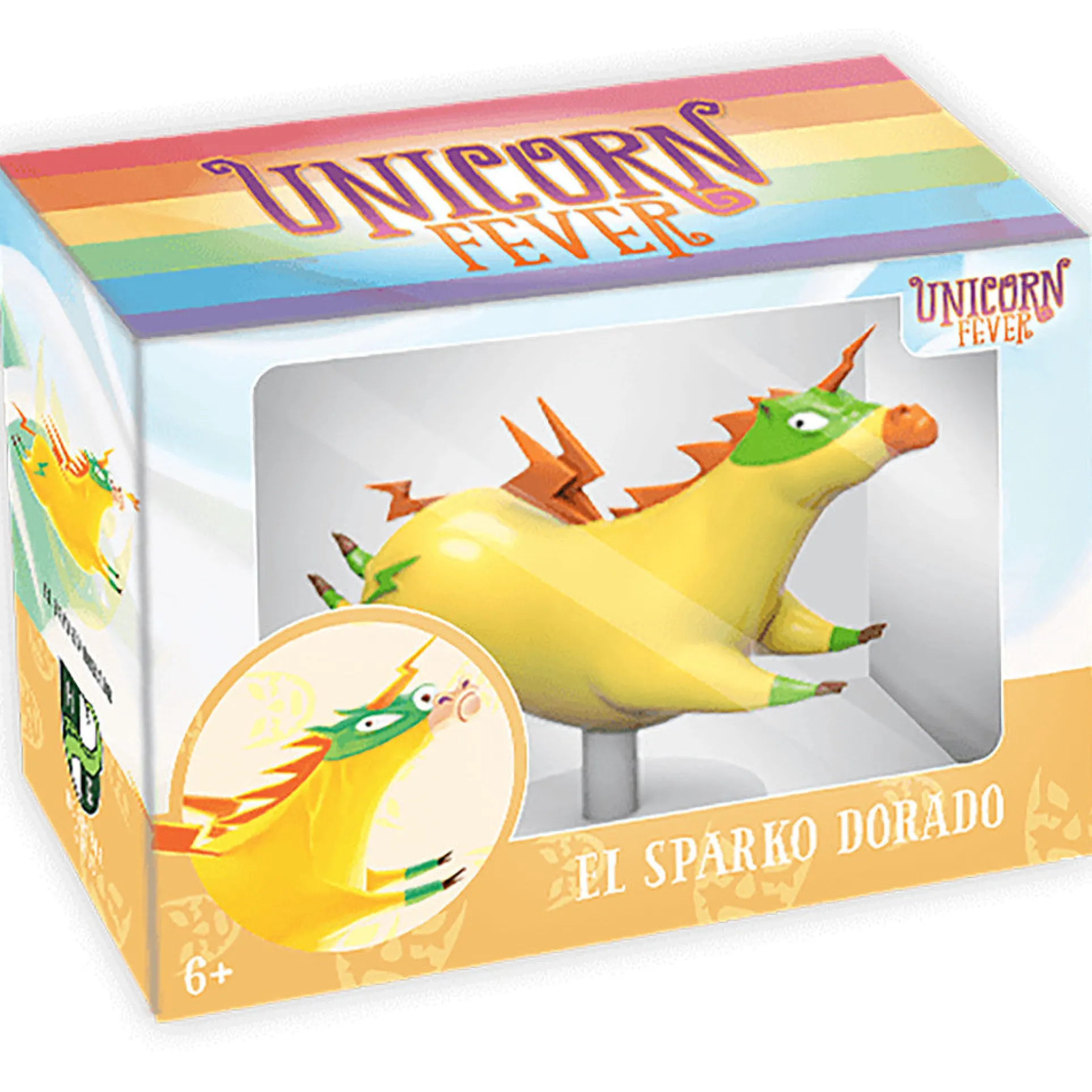 Unicorn Fever El Sparko Dorado 8.5 cm Painted Action Figure
