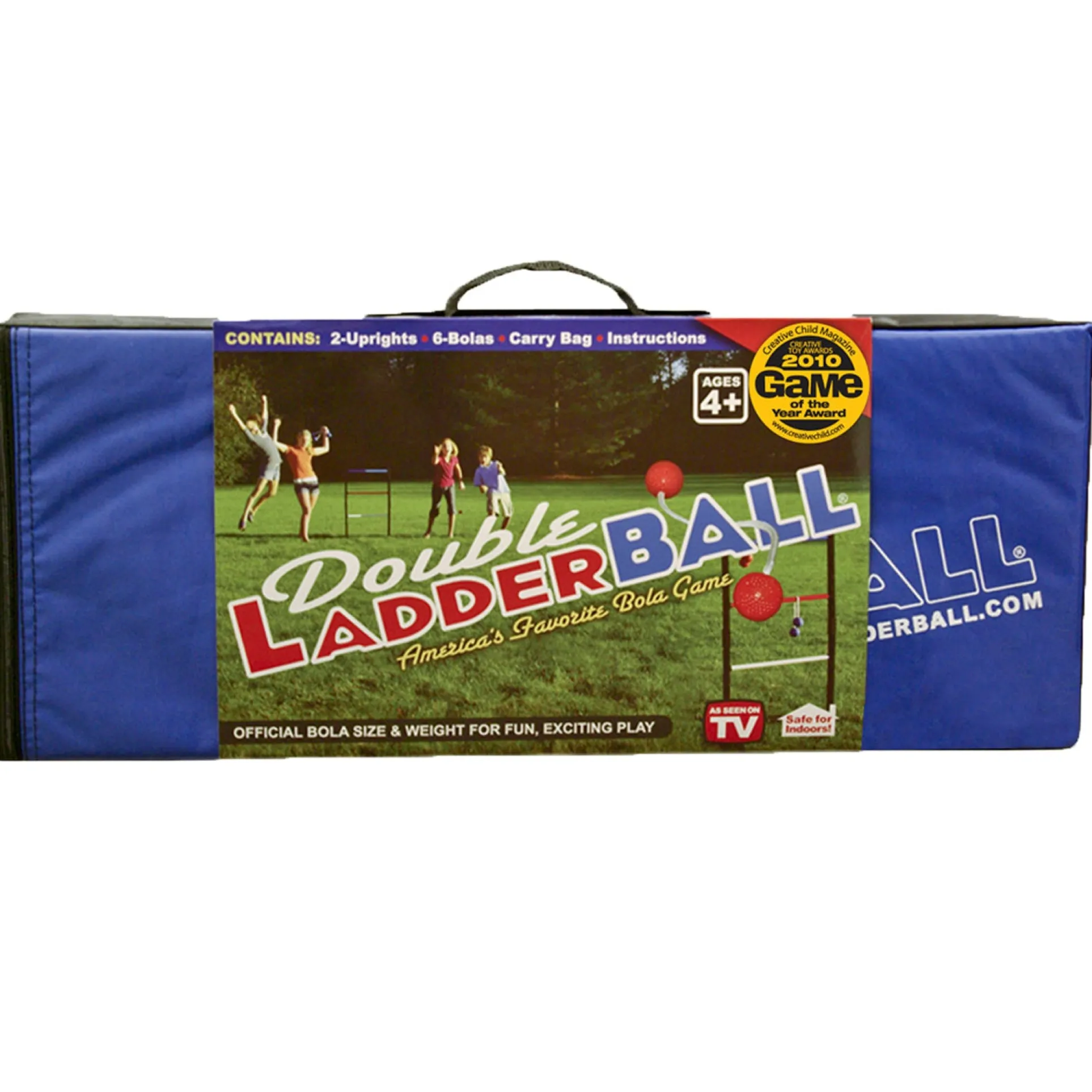 University Games Double Ladder Ball, Classic Outdoor Toss Game Set