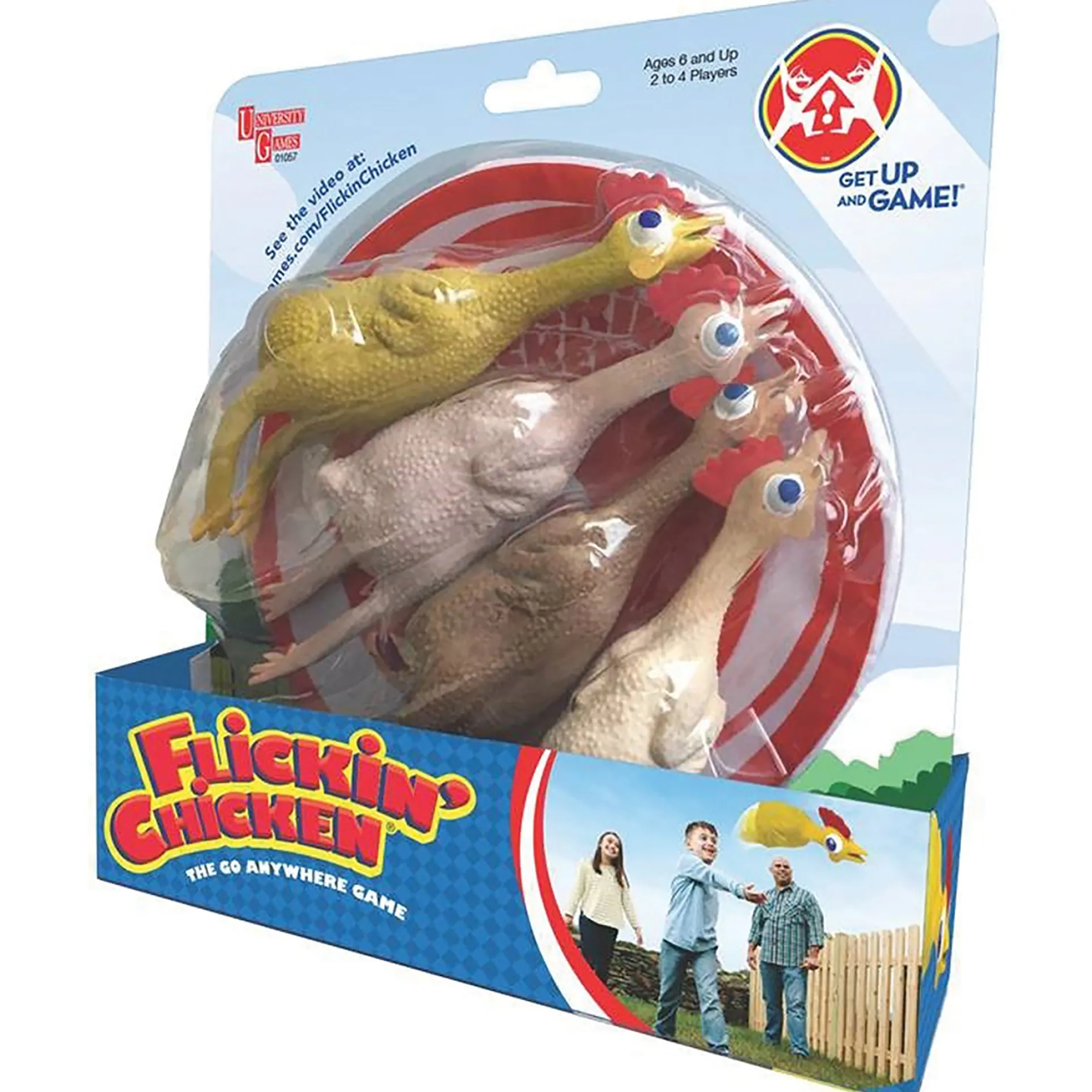 University Games Flickin' Chicken Outdoor Family Game