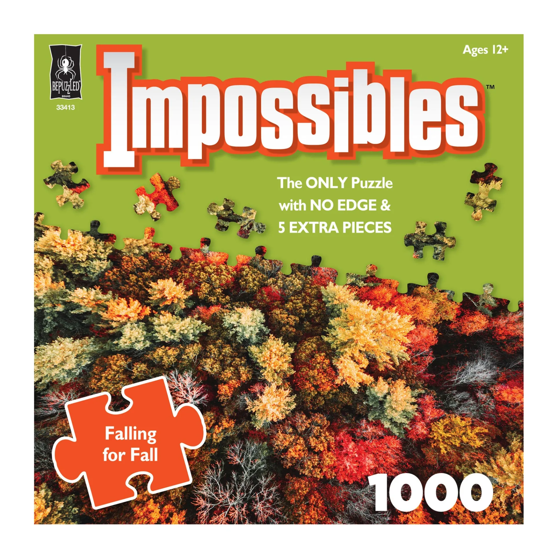 University Games Impossibles Puzzle - Falling for Fall: 1000 Pcs