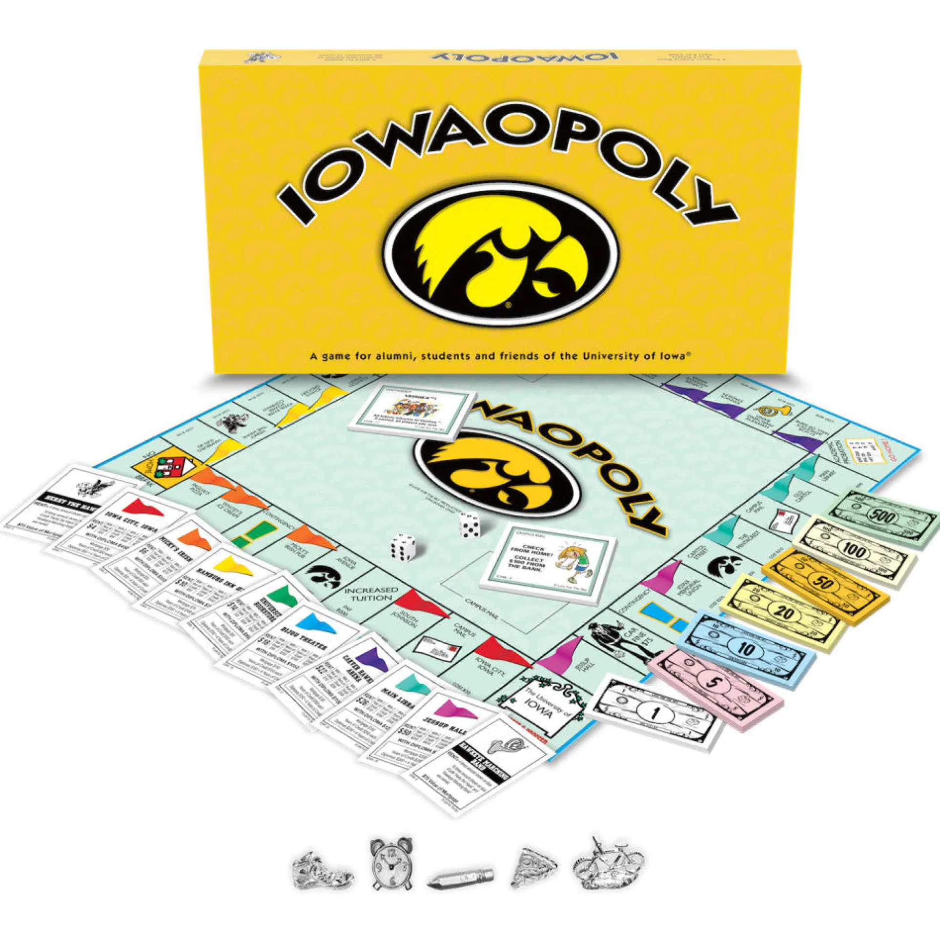 University of Iowa IOWAOPOLY Board Game