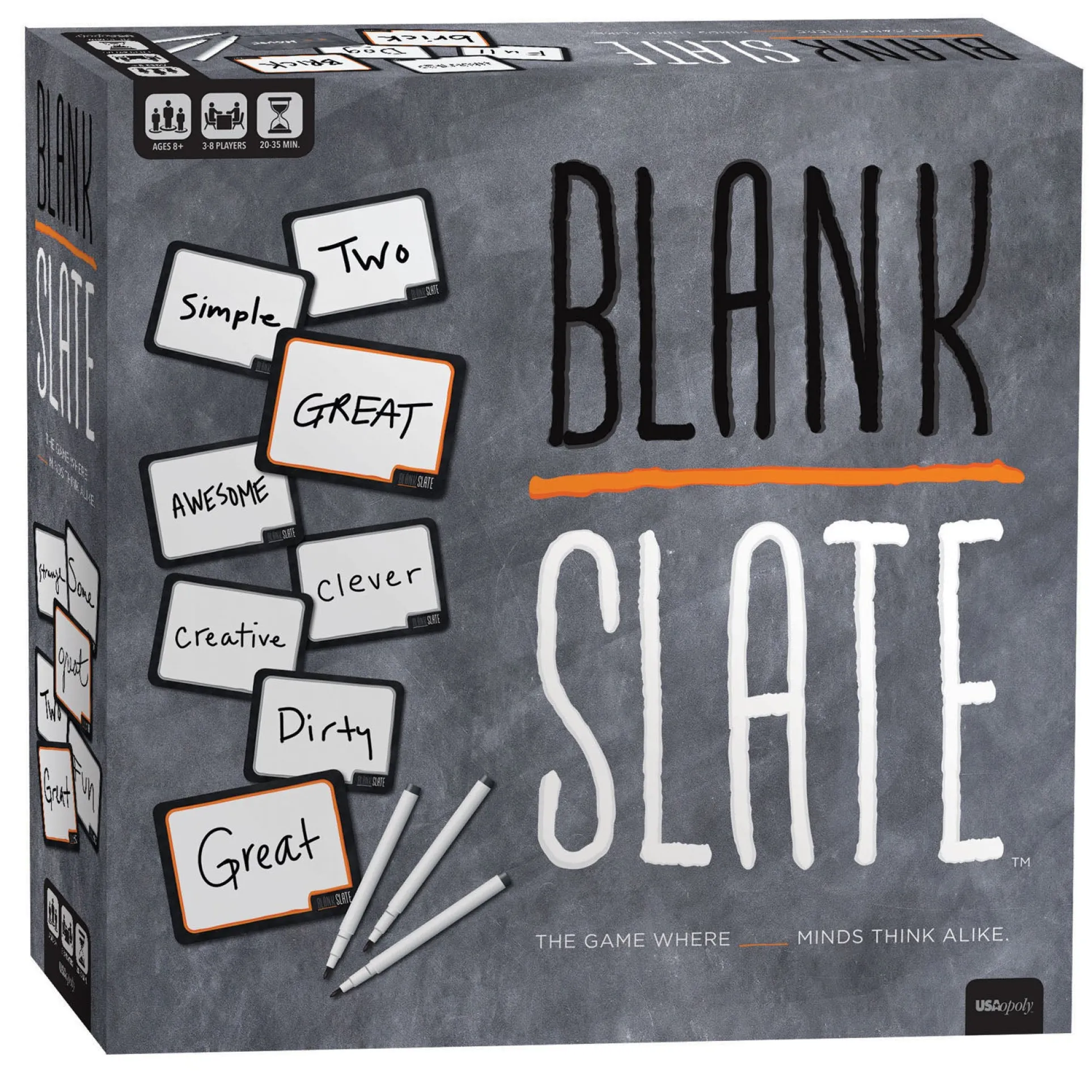 USAopoly Blank Slate Family Board Game