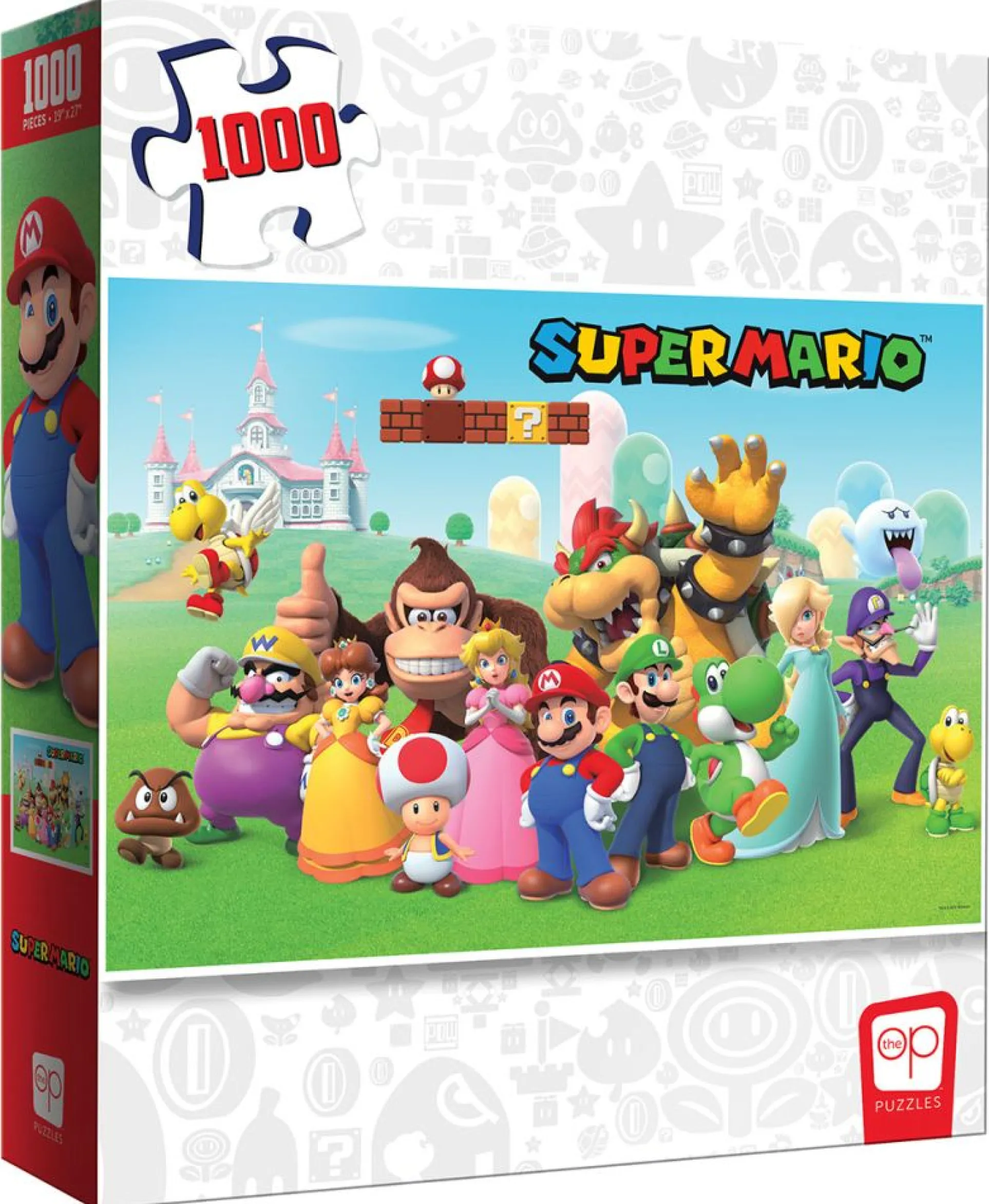 USAopoly Super Mario Mushroom Kingdom Jigsaw Puzzle - 1000 pc