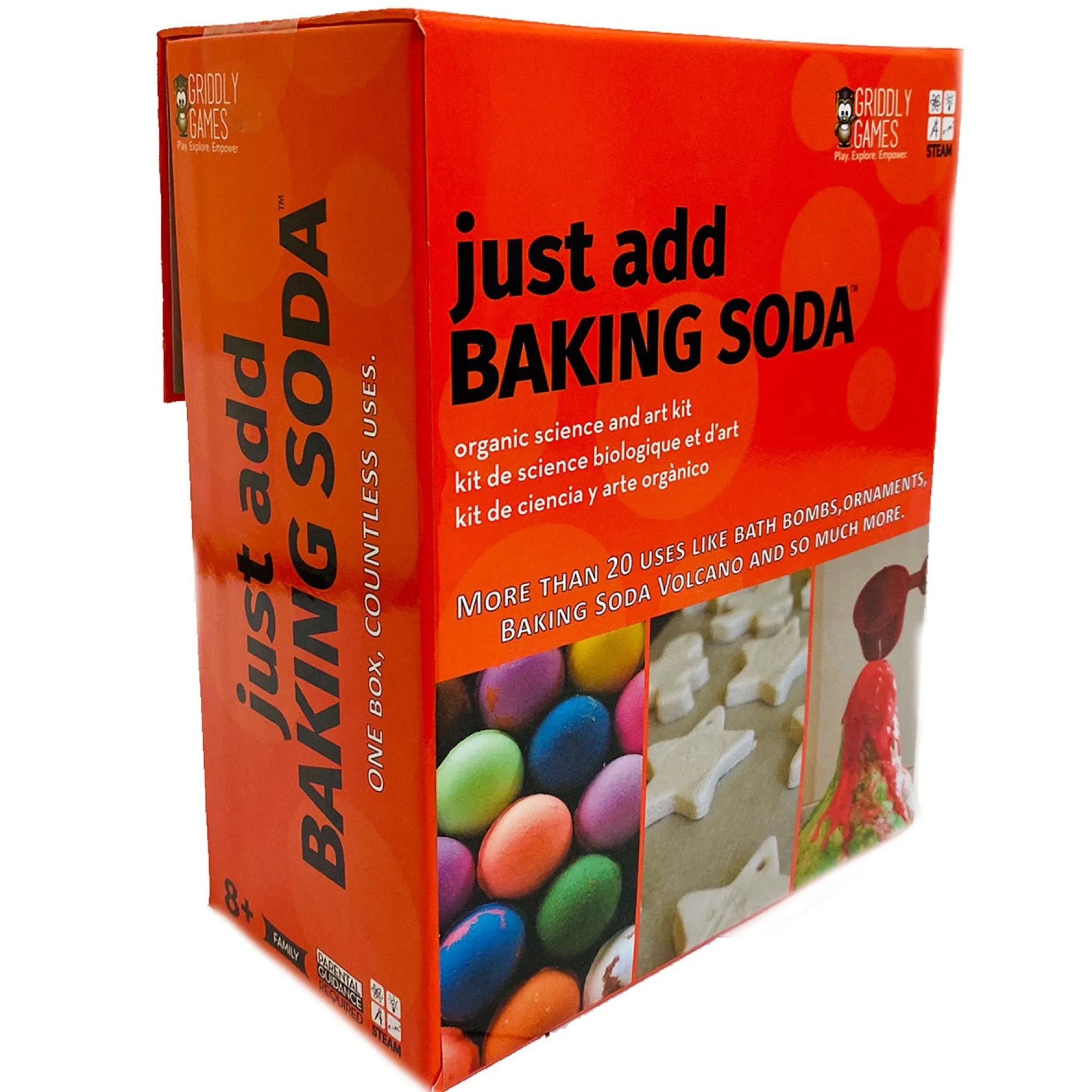 Griddly Games Just Add Baking Soda STEAM Kit