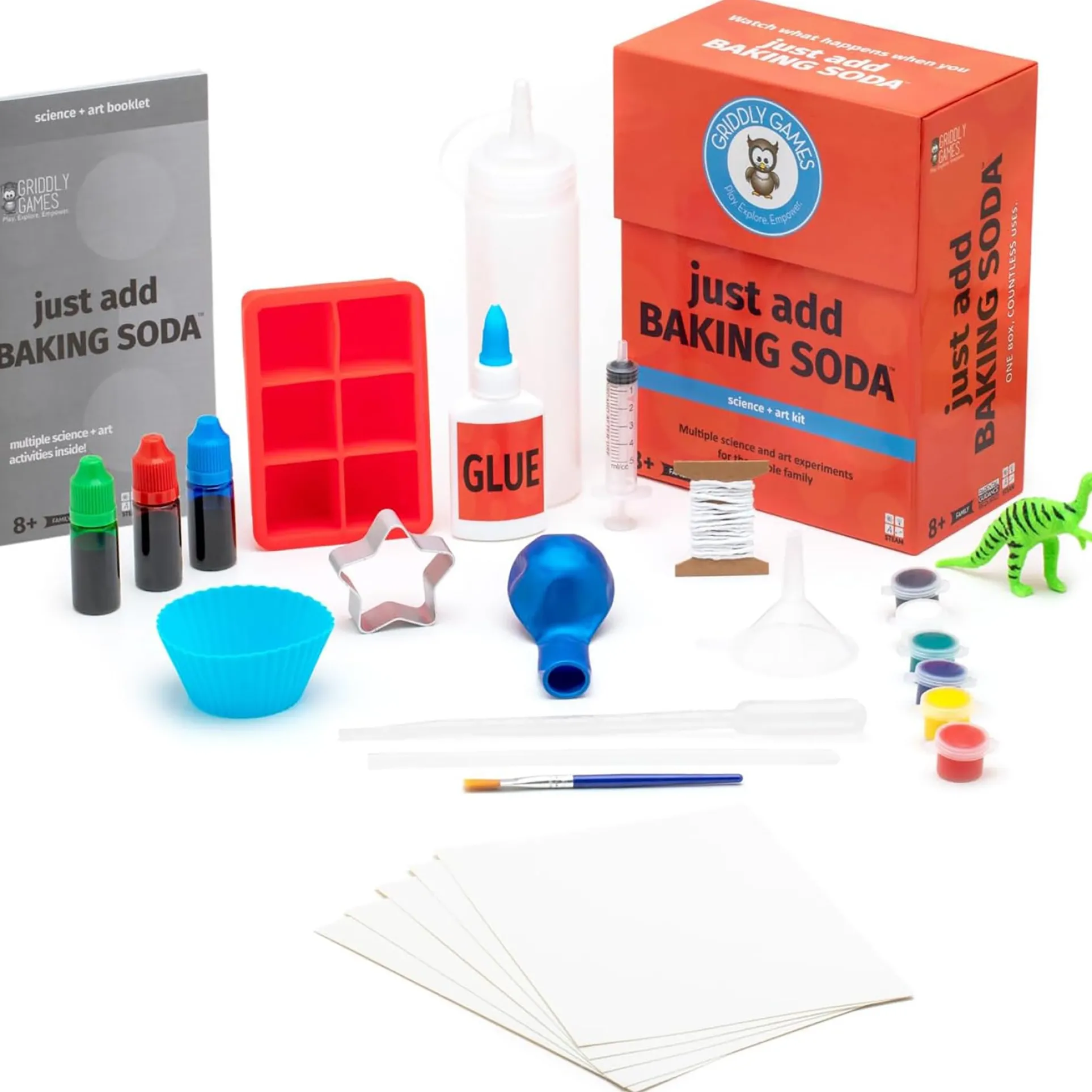 Griddly Games Just Add Baking Soda STEAM Kit