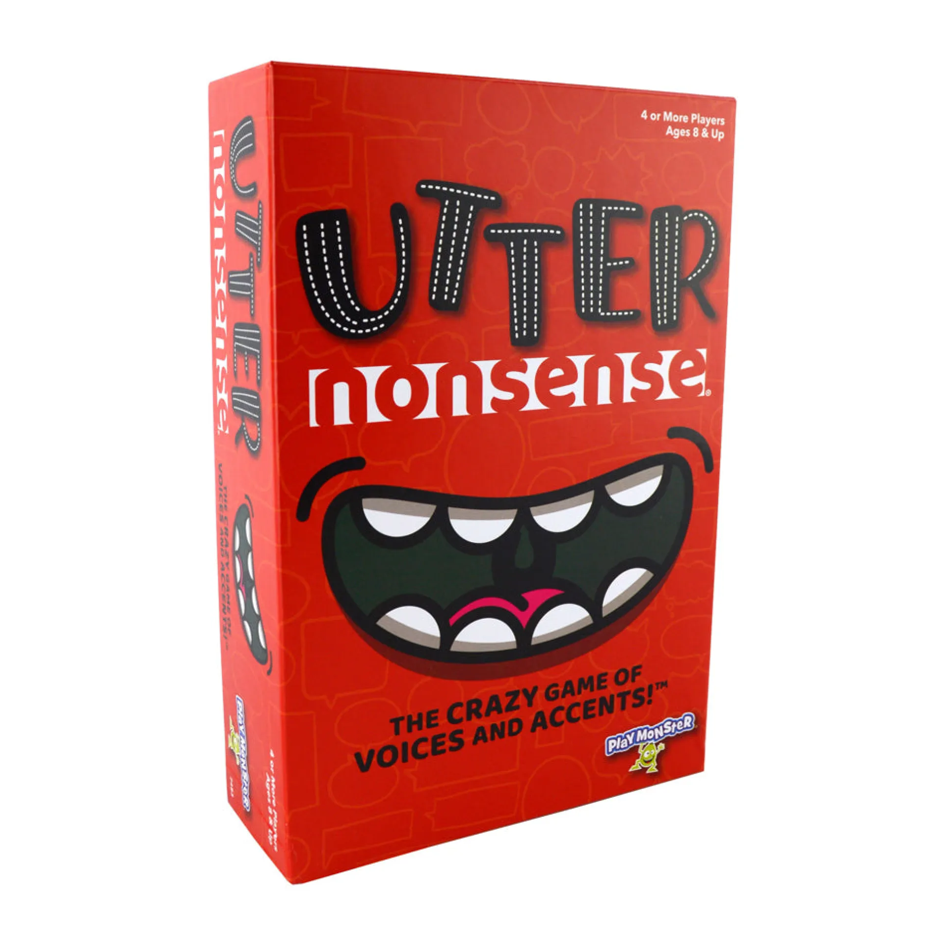 Utter Nonsense Family Edition Voice and Accent Party Game