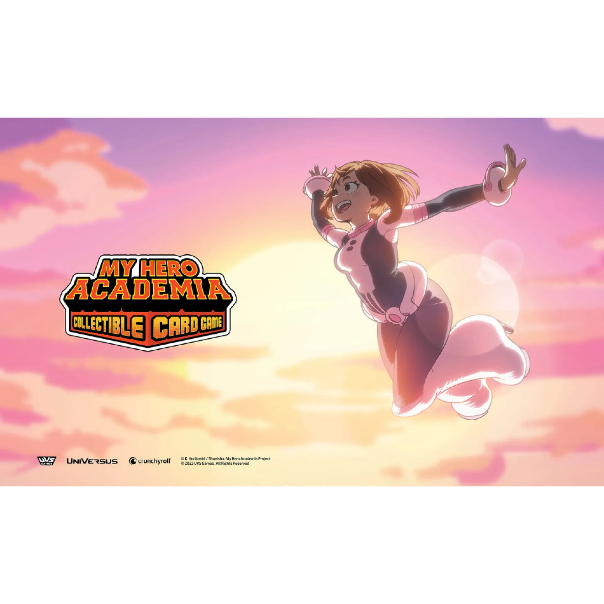 UVS Games My Hero Academia CCG: Jet Burn - Ochaco Uraraka Neoprene Playmat