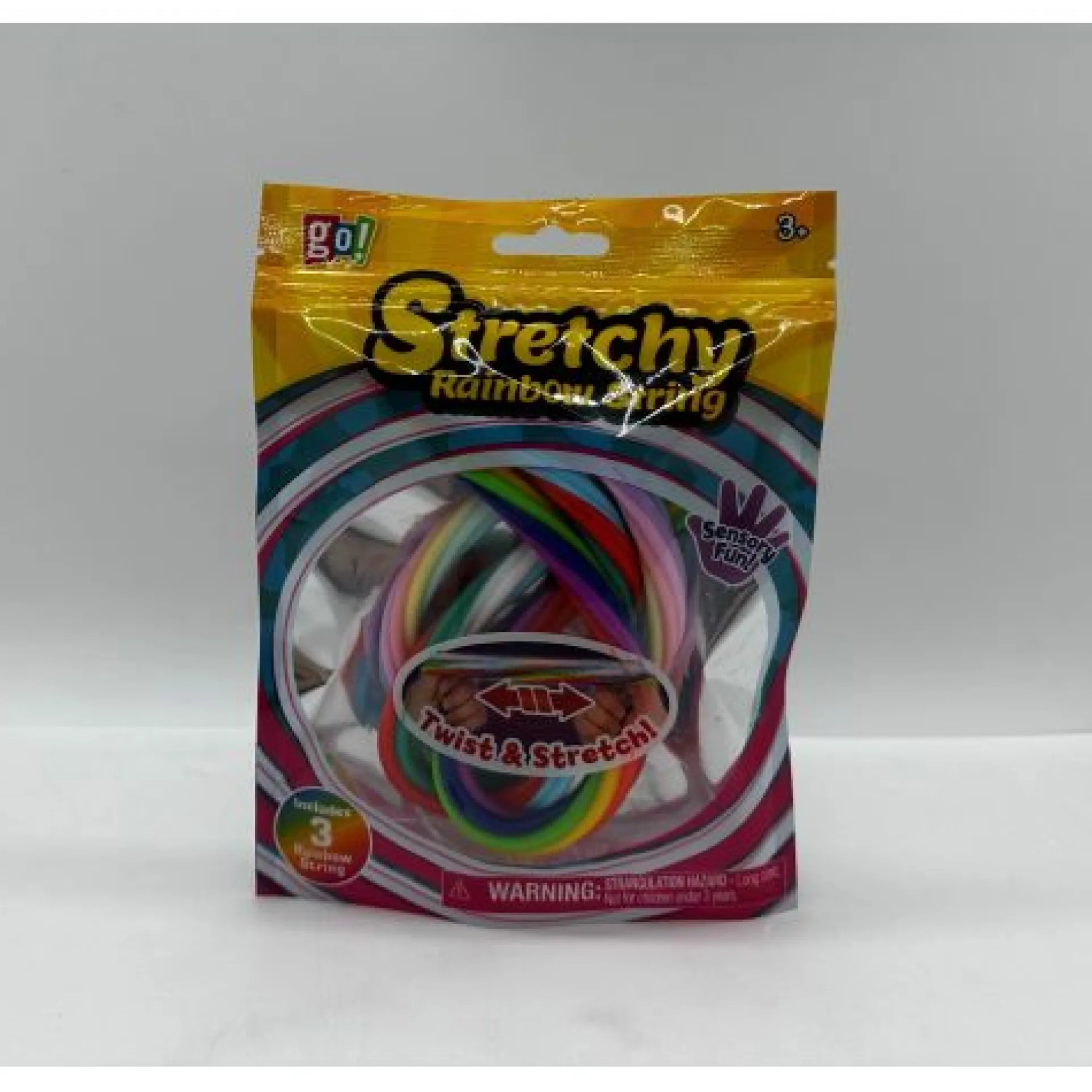 Vibrant Stretchy Rainbow String for Endless Crafting Fun