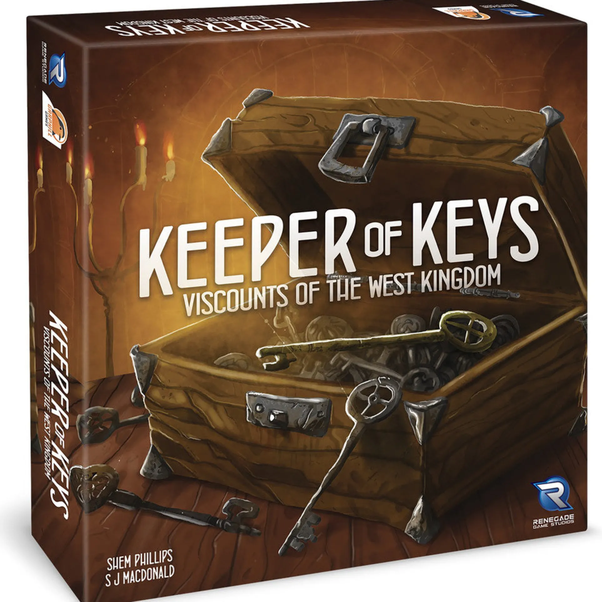 Viscounts of the West Kingdom: Keeper of Keys Expansion Board Game