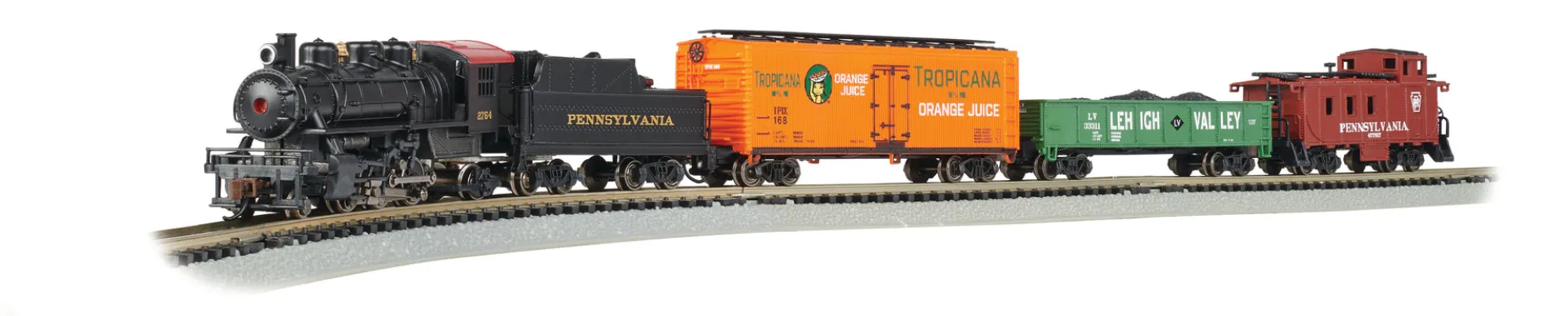 Bachmann Trains - Keystone N Scale Ready To Run Electric Train Set