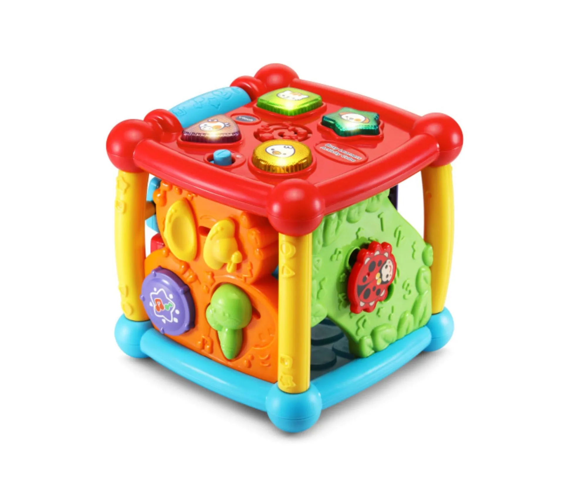 VTech Busy Learners Activity Cube - Interactive Educational Toy with Music and Lights