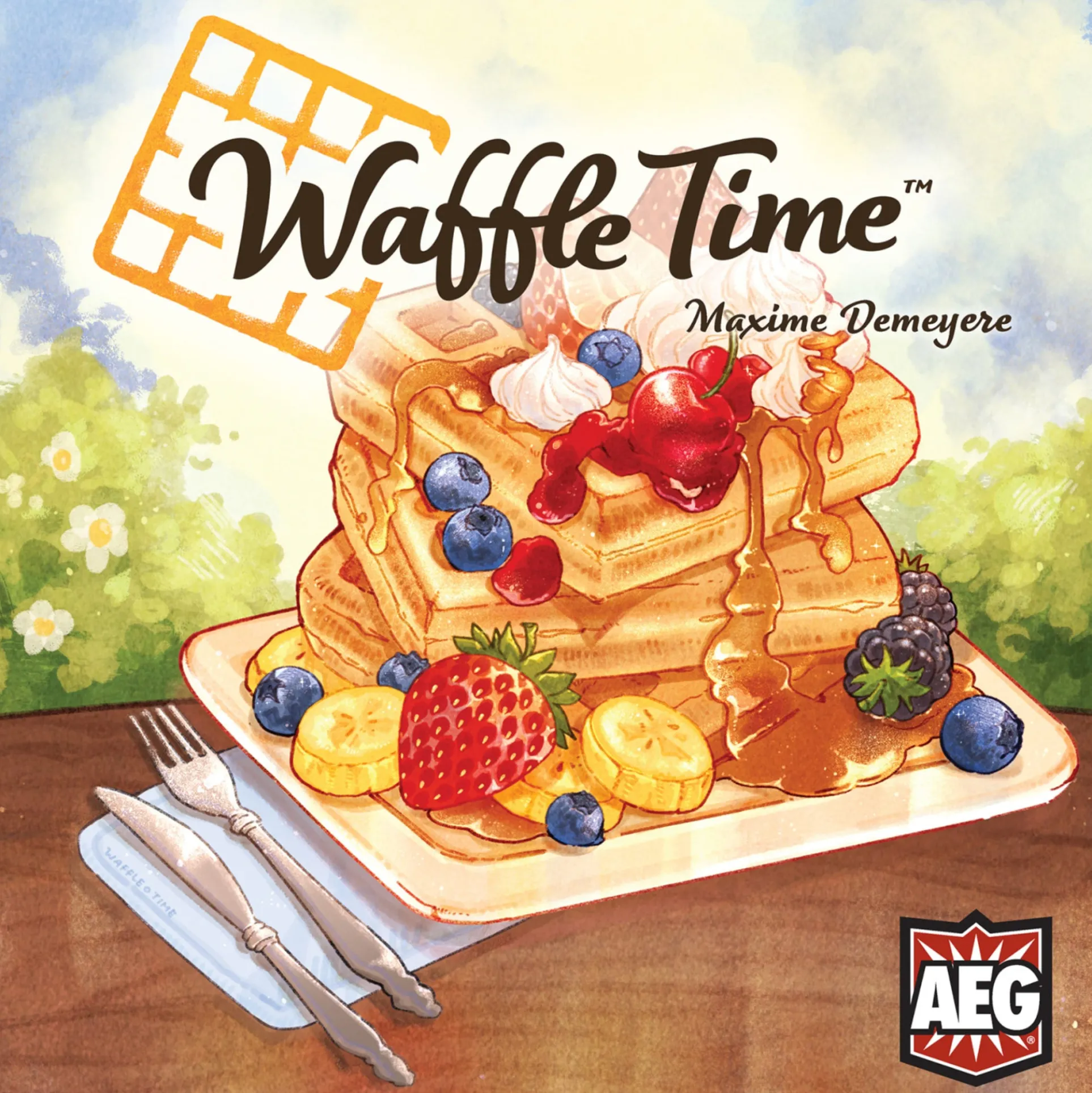 Waffle Time Family Tile Placement Strategy Game