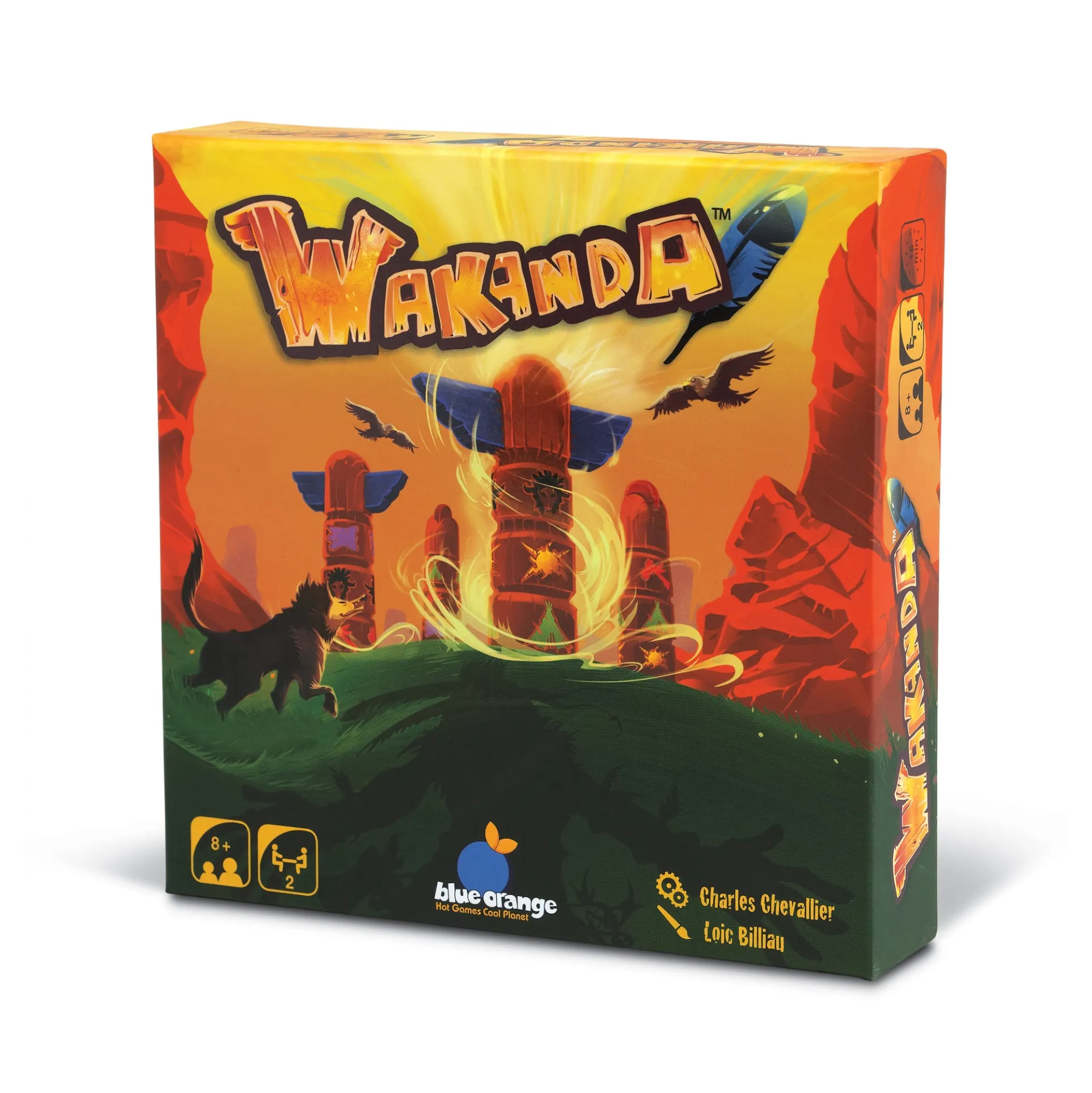 Wakanda Totem Pole Strategy Game for 2 Players