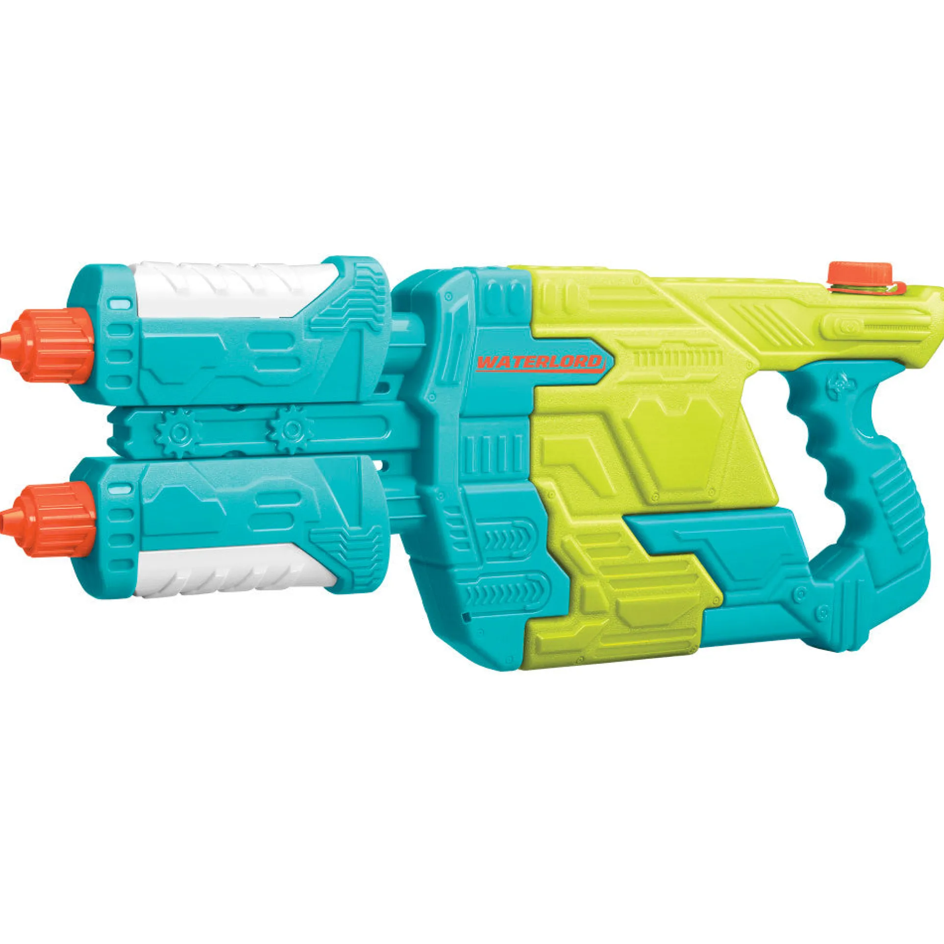 Water Warriors Waterlord Dual-Barrel Water Blaster for Kids, Ages 6+
