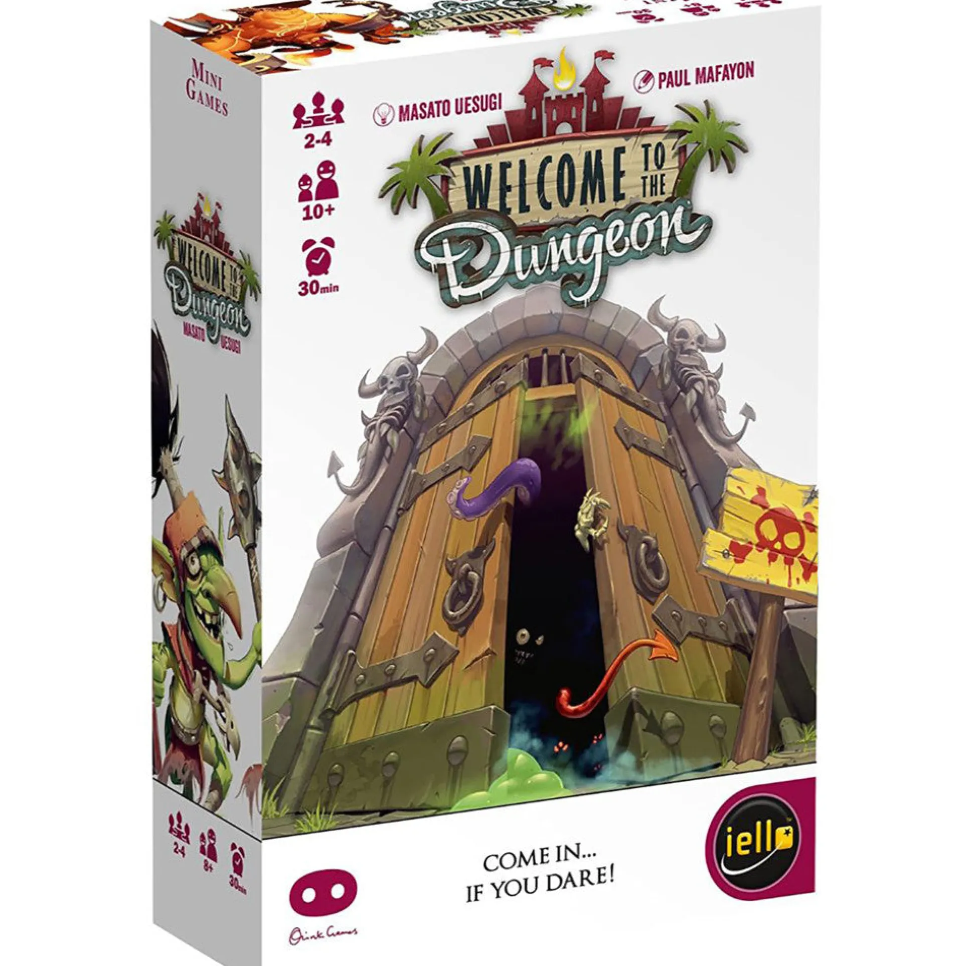 Welcome to the Dungeon IELLO Strategy Board Game