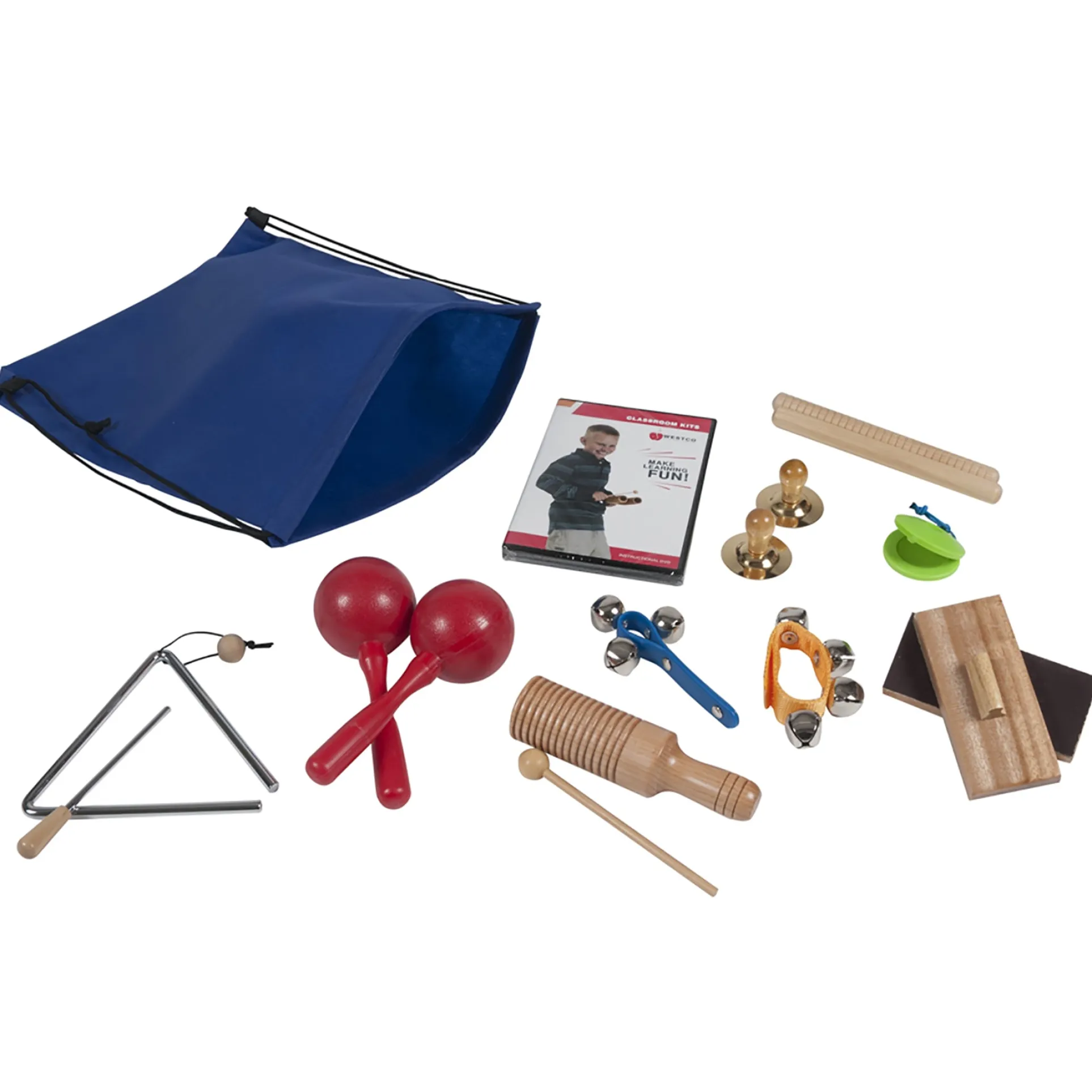 Westco Educational Products Bag of Beats Percussion Kit