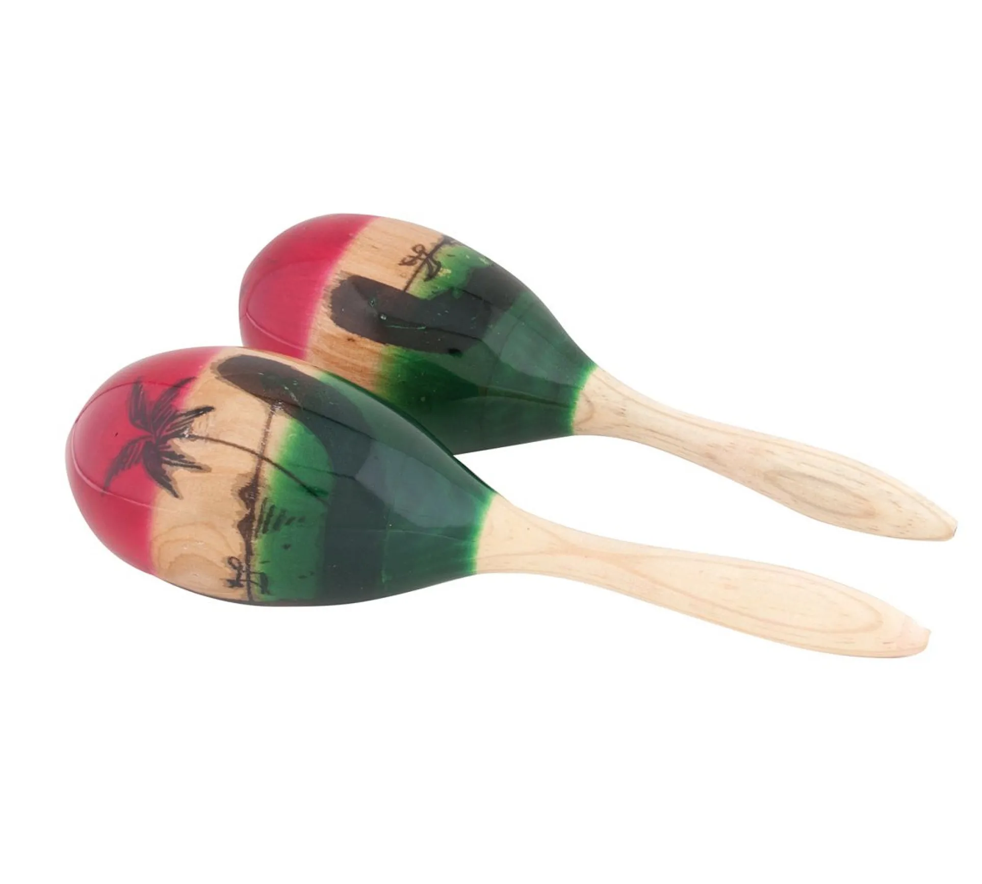 Westco Handcrafted Wood Maracas Musical Toy for Kids