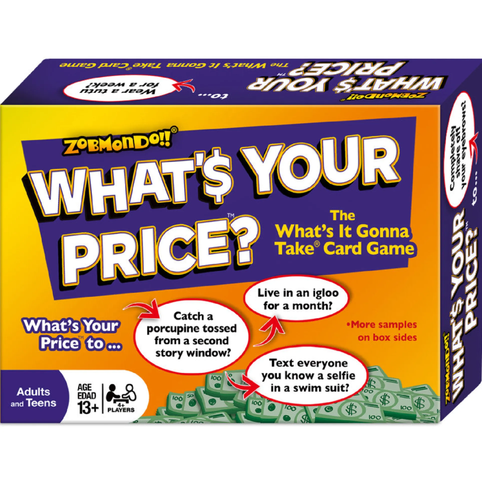 What's Your Price Hilarious Scenario Card Game