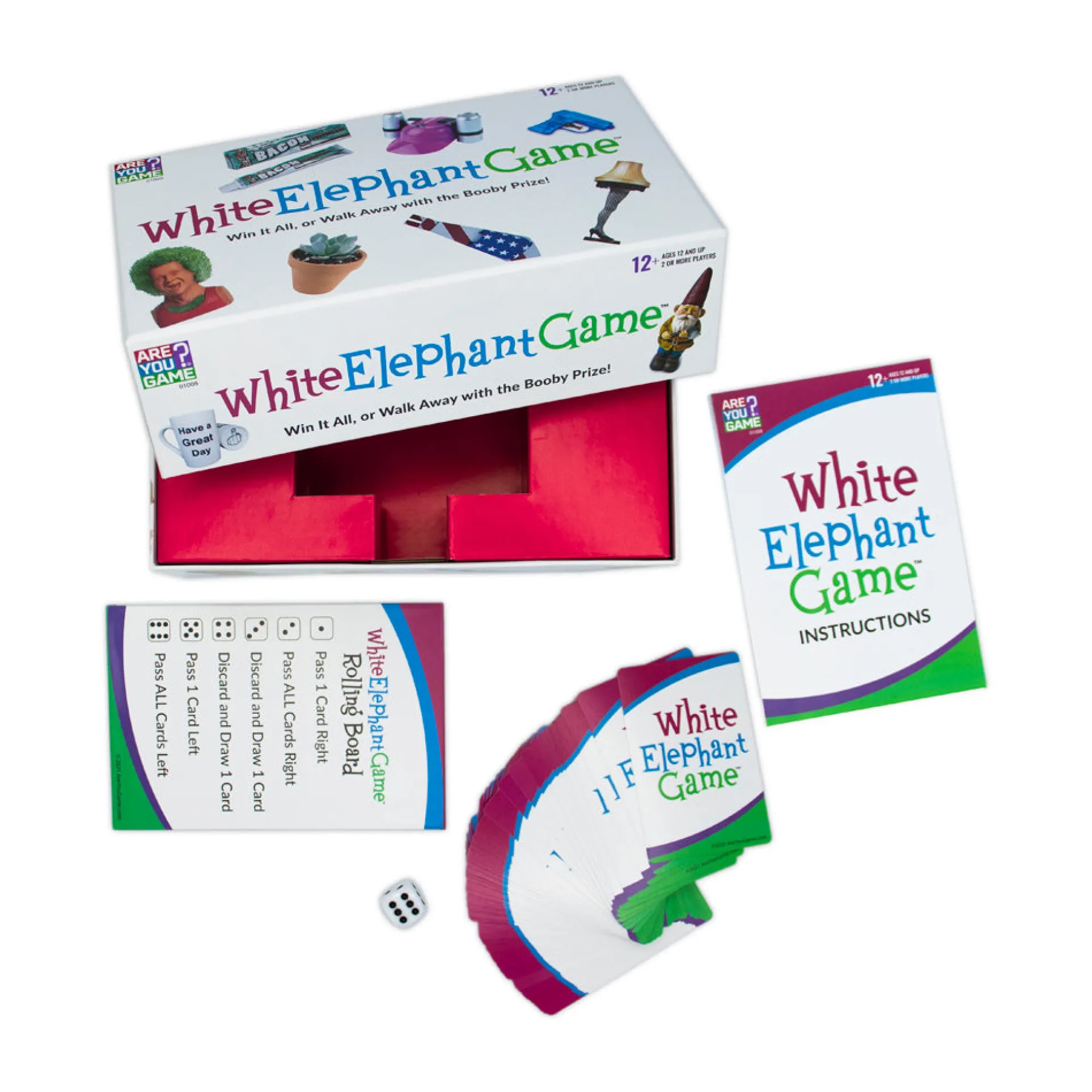 White Elephant Party Card Game by AreYouGame