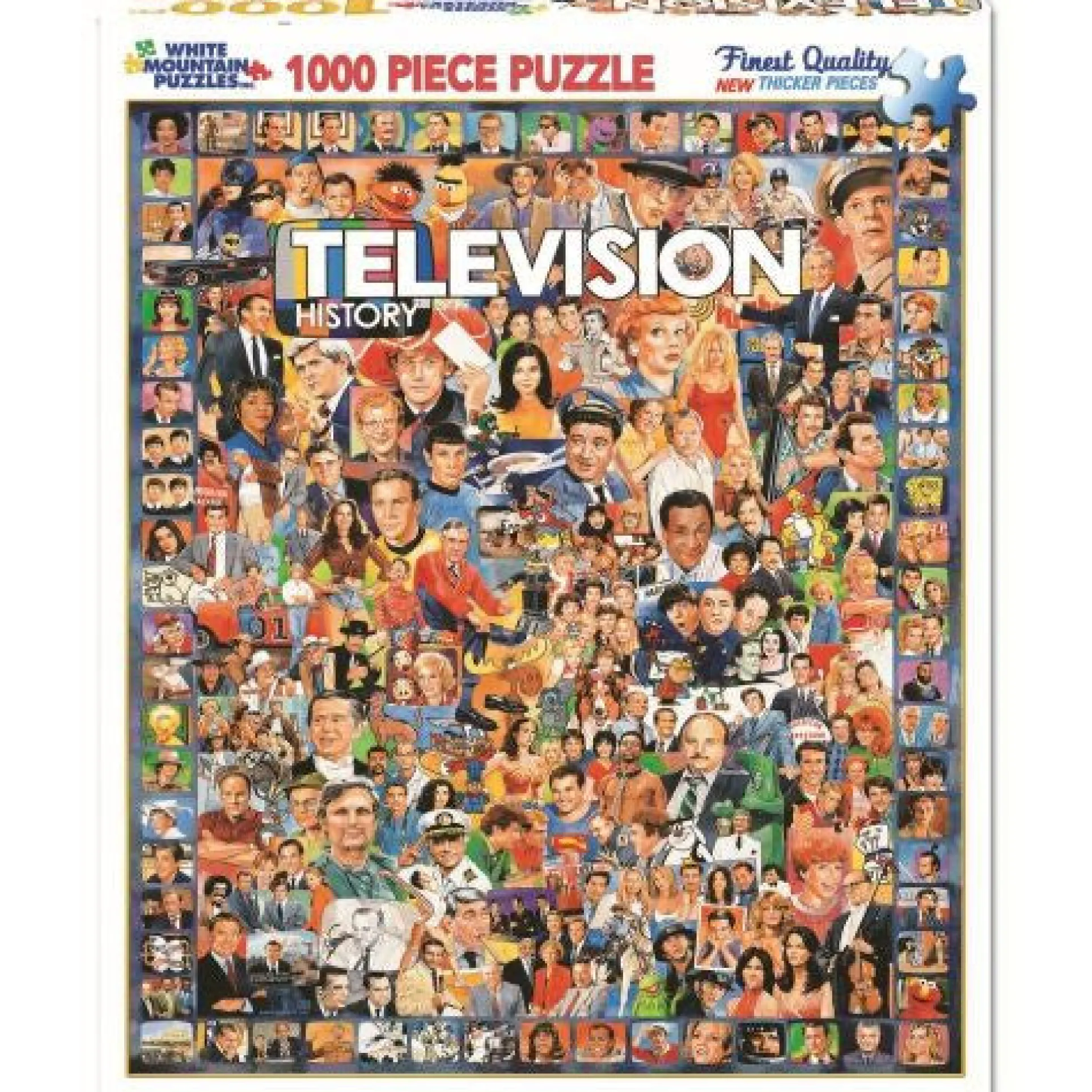 White Mountain Television History Jigsaw Puzzle - 1000 pc