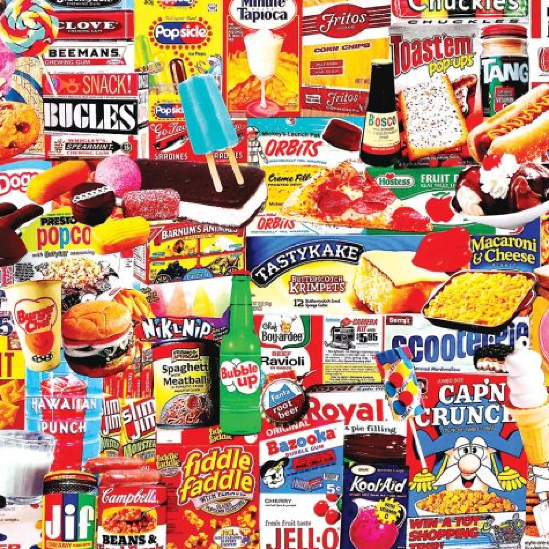 White Mountain Vintage Snack Foods Jigsaw Puzzle - 1000 pc