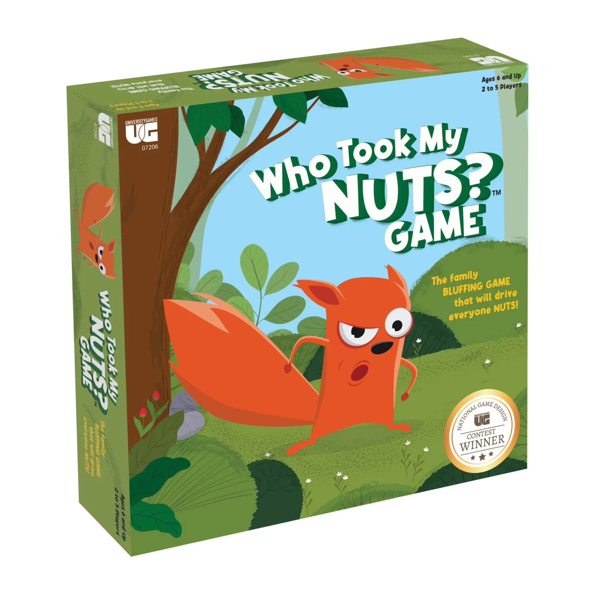 Who Took My NUTS? Squirrel Bluffing Board Game