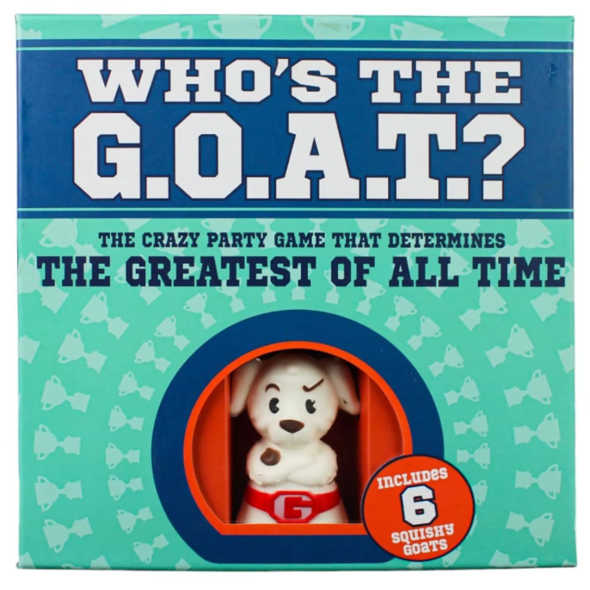 Who's the G.O.A.T? Squishy Goat Challenge Party Game