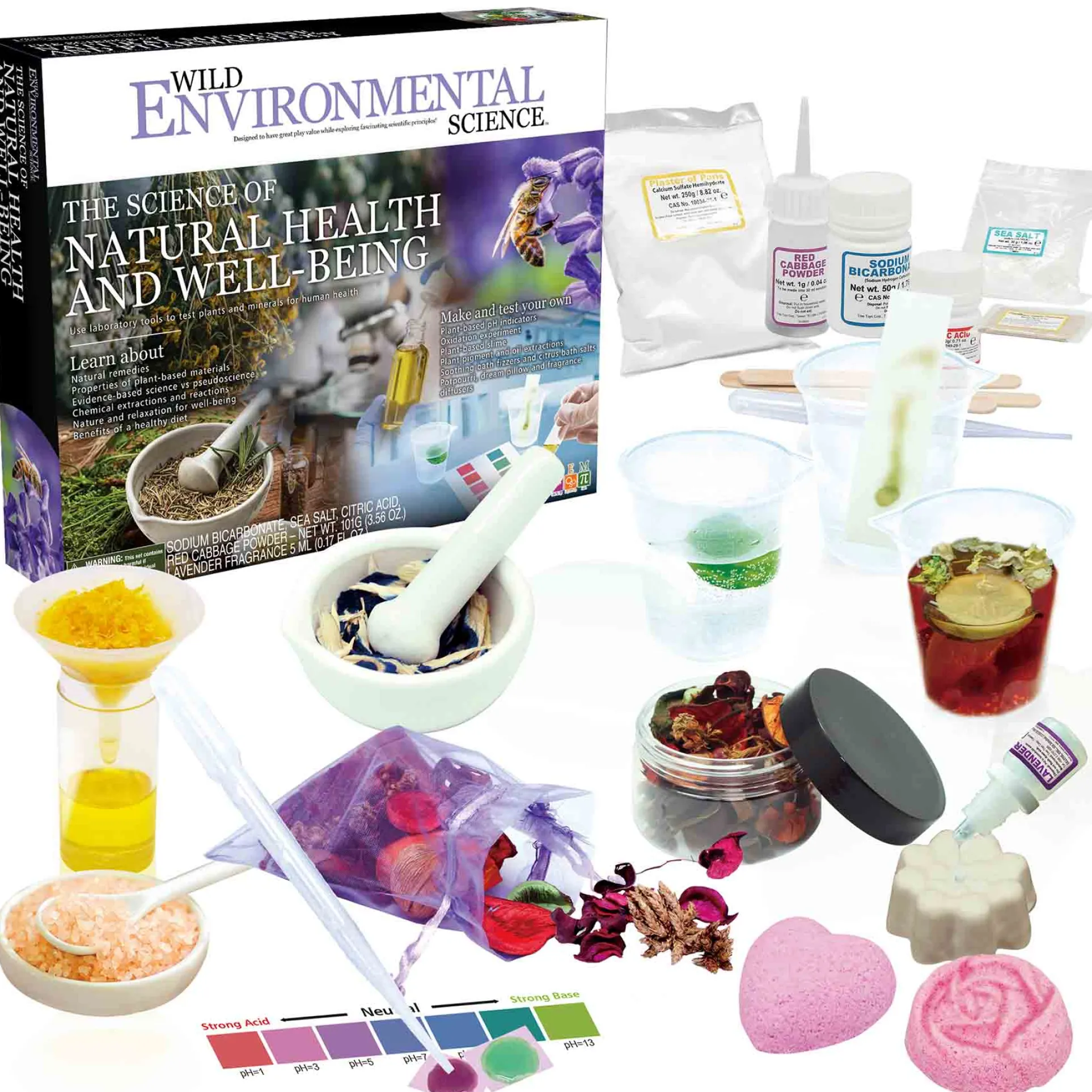 Wild Environmental Science Natural Health and Well-Being STEM Kit - Create Spa Essentials
