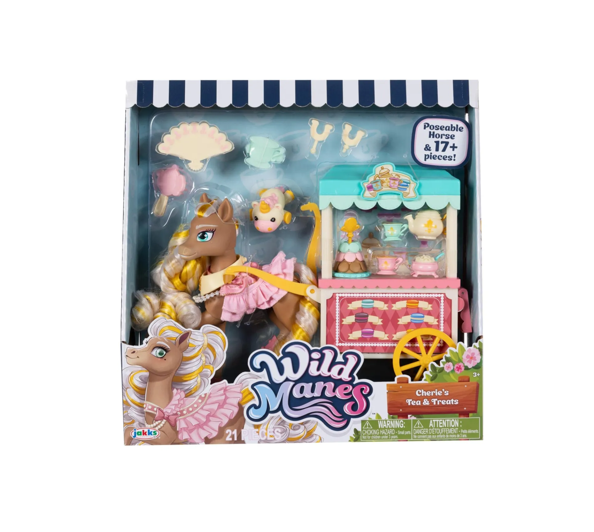 Wild Manes Cherie Tea Party Set with Fashion Accessories