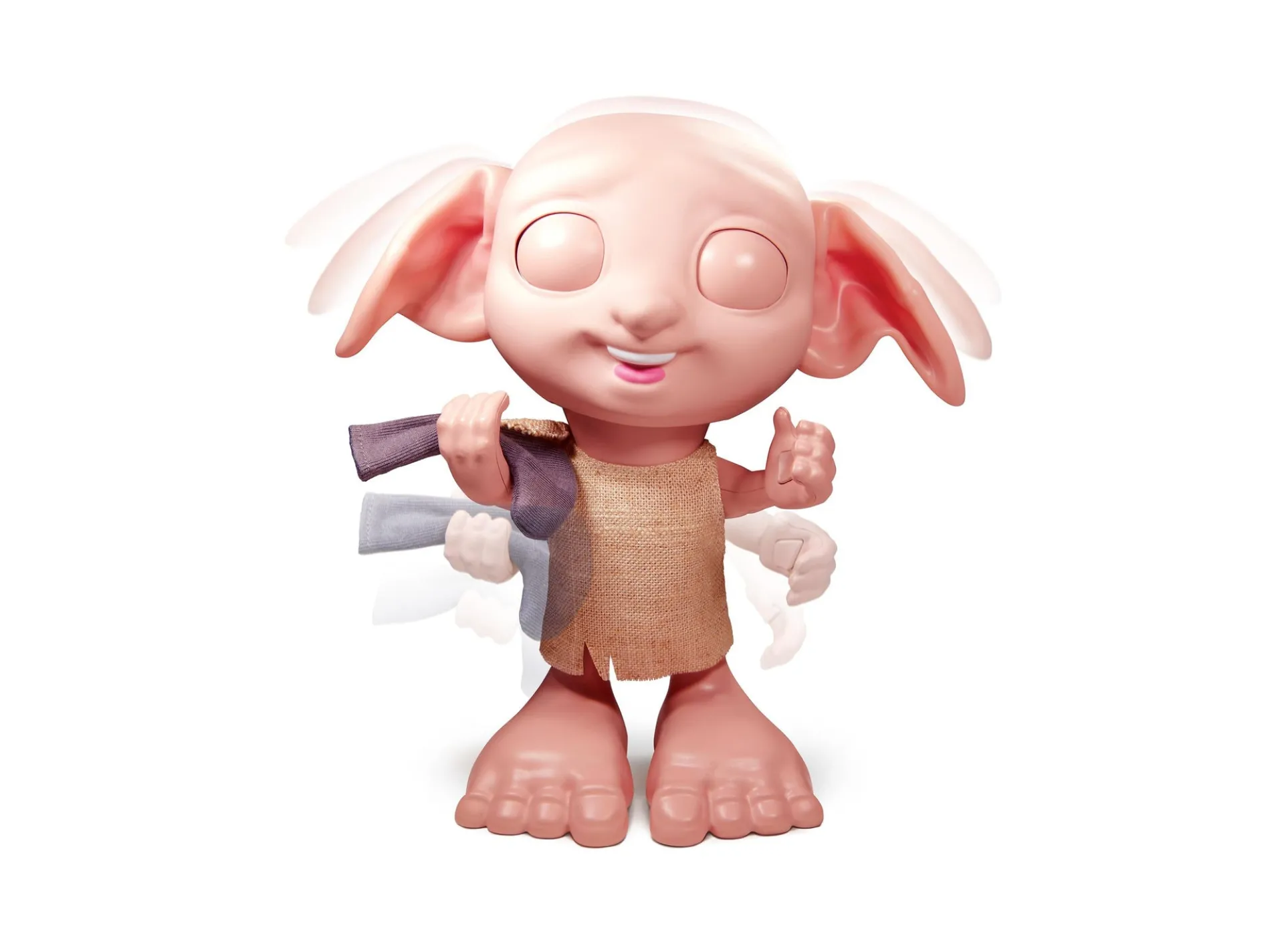 Wizarding World Harry Potter - Interactive Magical Dobby Doll with Sock