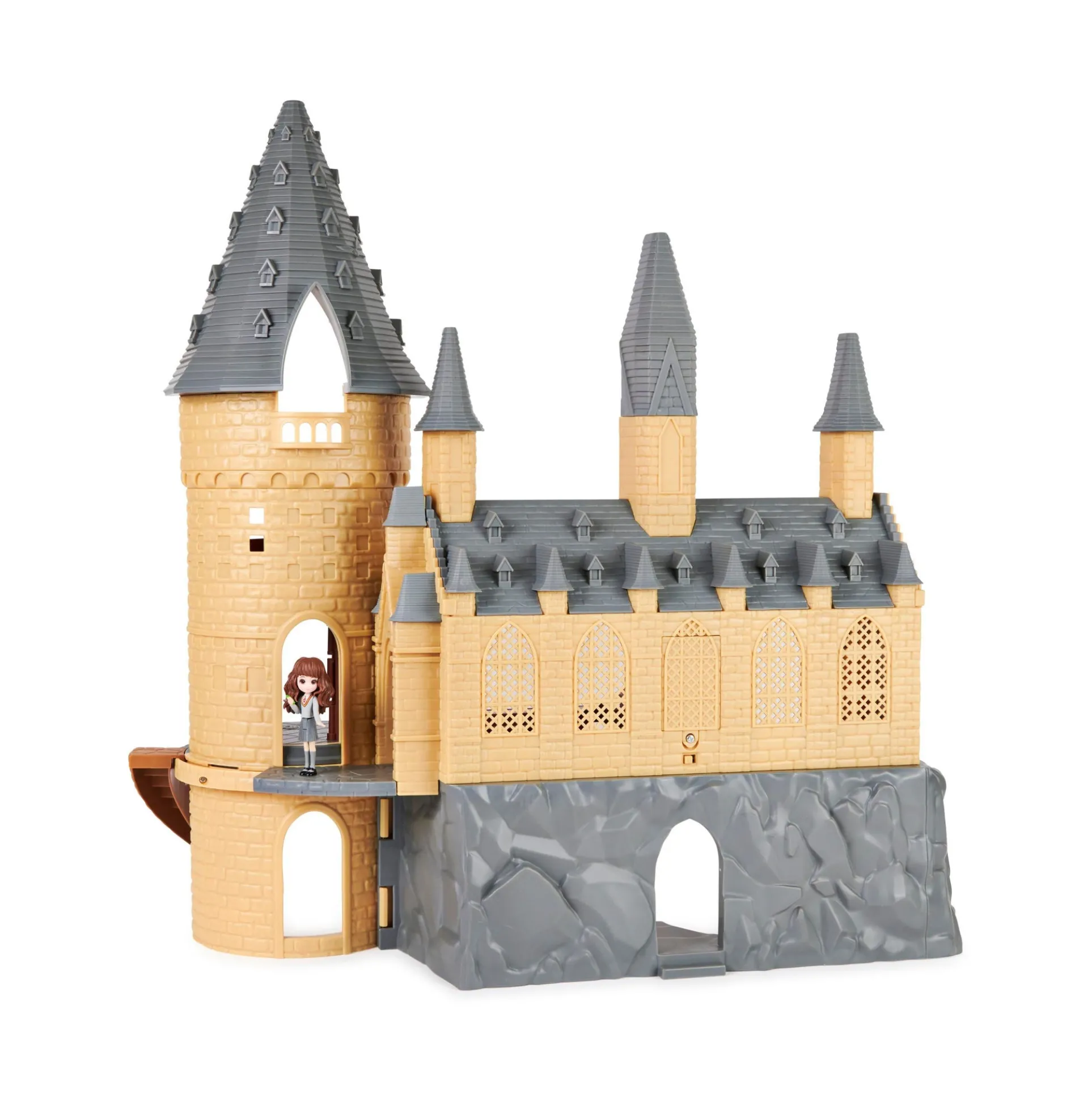 Wizarding World Magical Minis Hogwarts Castle Playset with Lights and Sounds