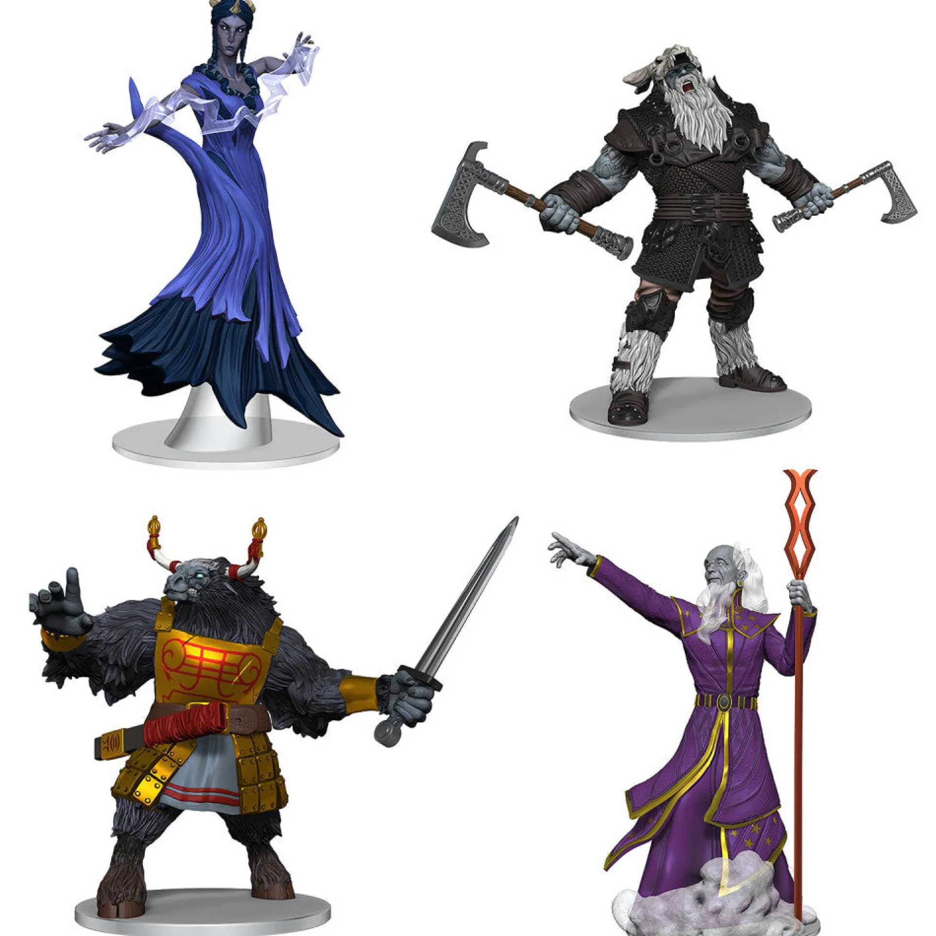 WizKids D&D Icons of the Realms: Storm King's Thunder Miniatures Box 3 - 4 Piece Set