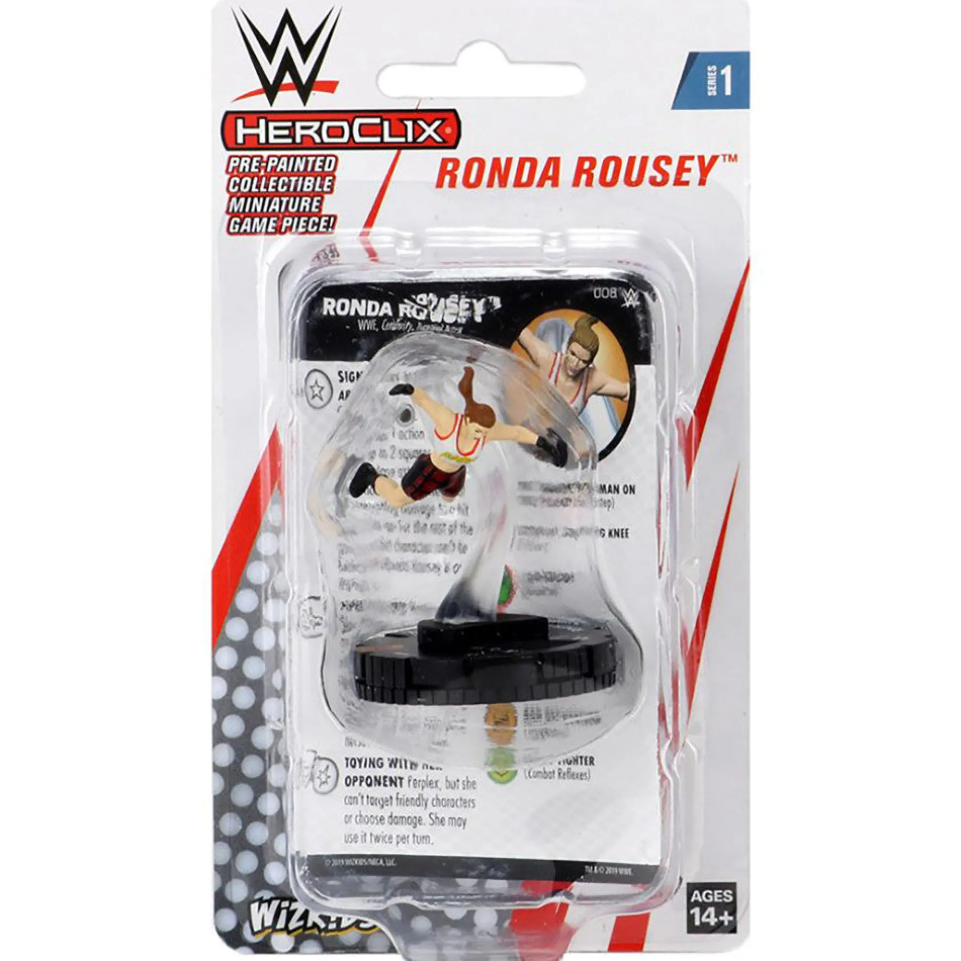 WizKids WWE HeroClix Ronda Rousey Miniatures Game Expansion Pack