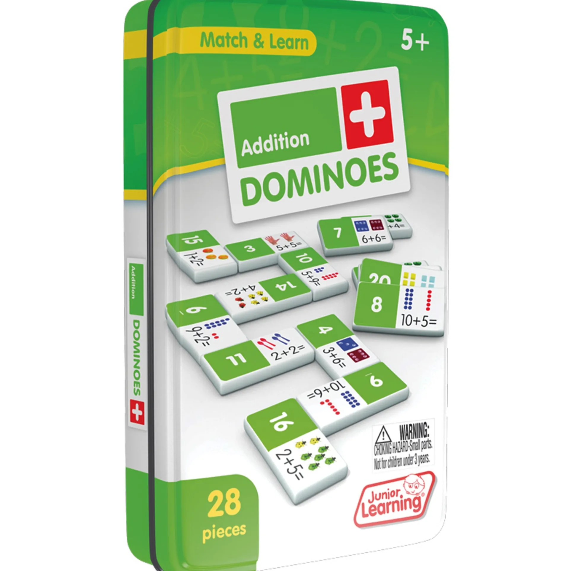 Junior Learning Addition Dominoes - Educational Math Game