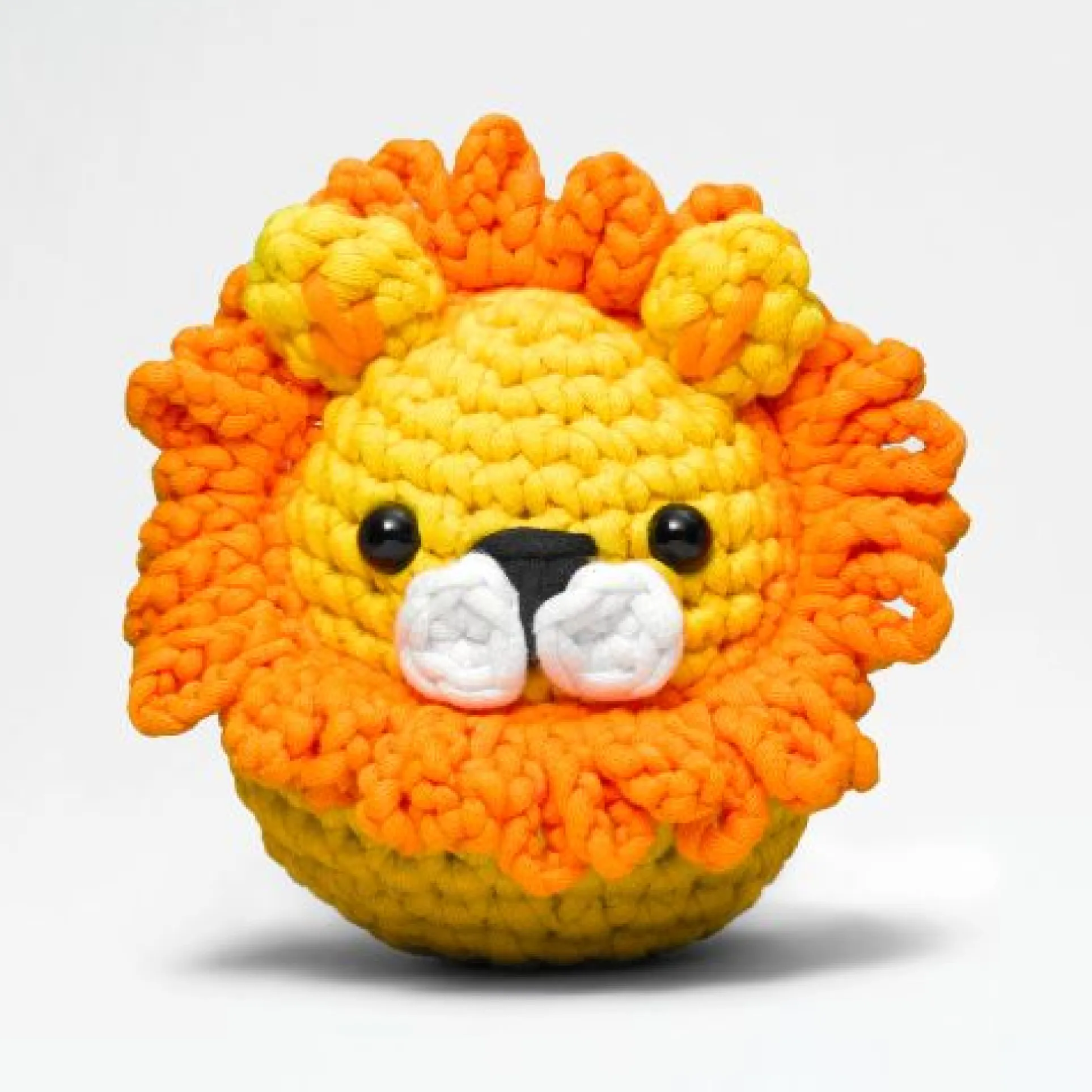 Woobles Beginner Crochet Kit - Sebastian the Lion
