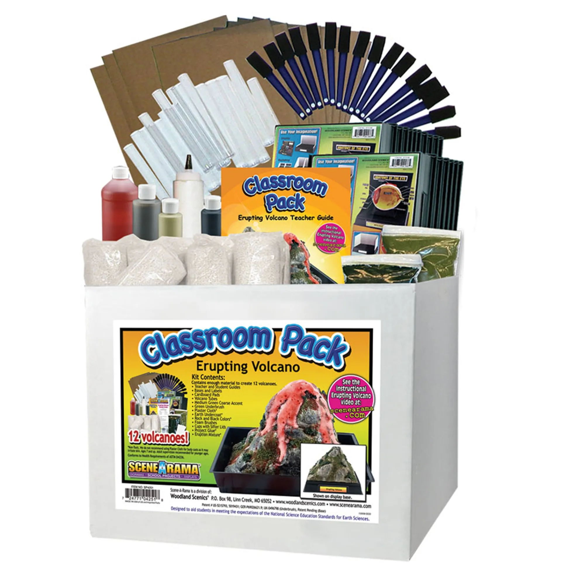 Woodland Scene-A-Rama Volcano Eruption Classroom Kit