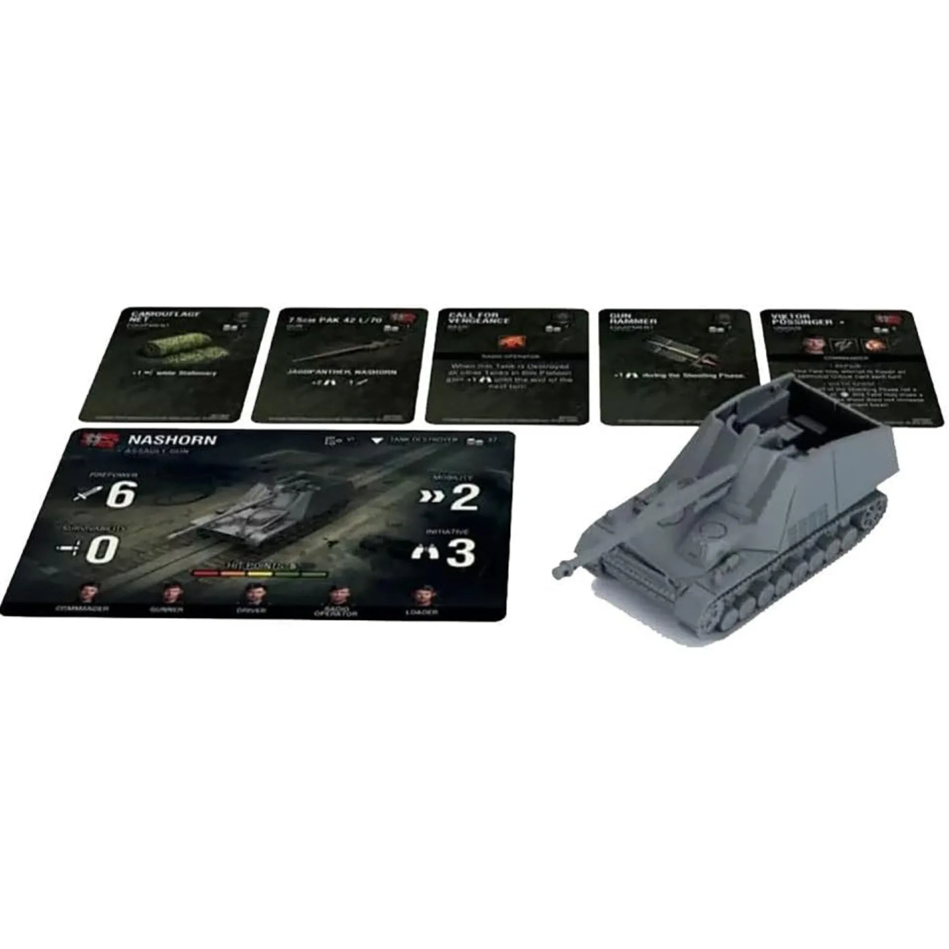 World of Tanks: German Nashorn Tank Expansion - Miniatures Game