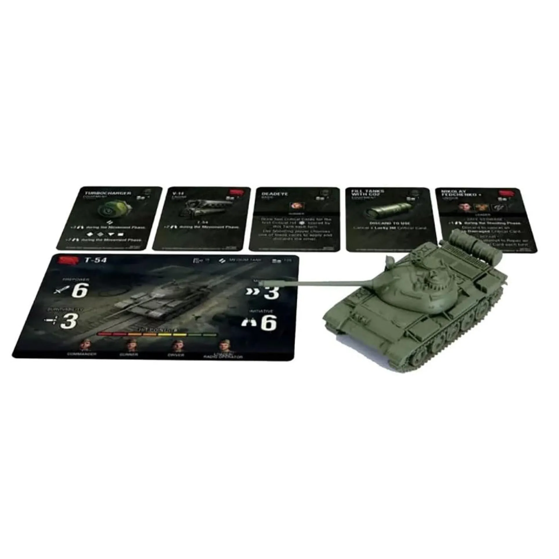 World of Tanks: Soviet T-54 Medium Tank Expansion - Miniatures Game