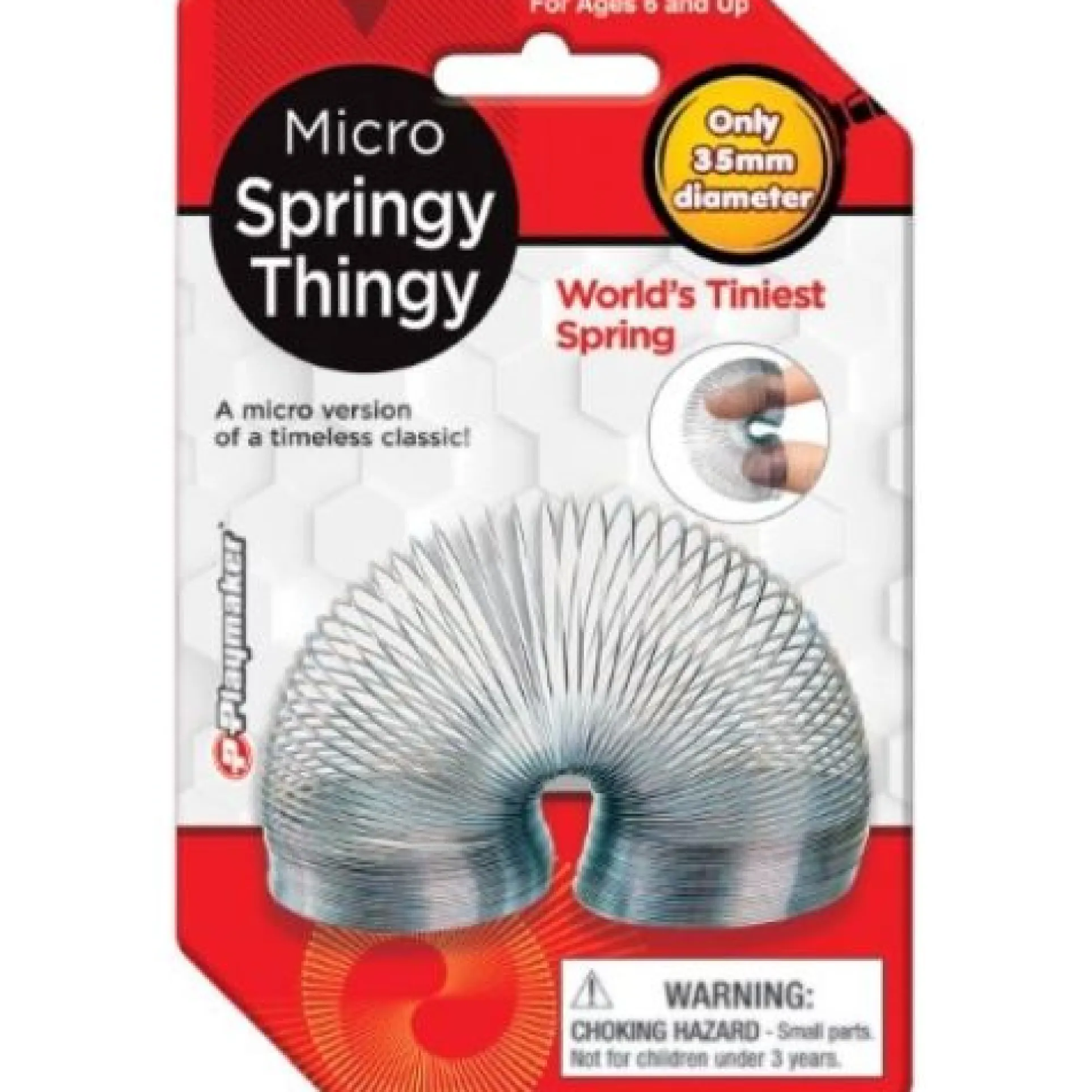 World's Tiniest Springy Thingy: Pocket-Sized Bouncing Fun