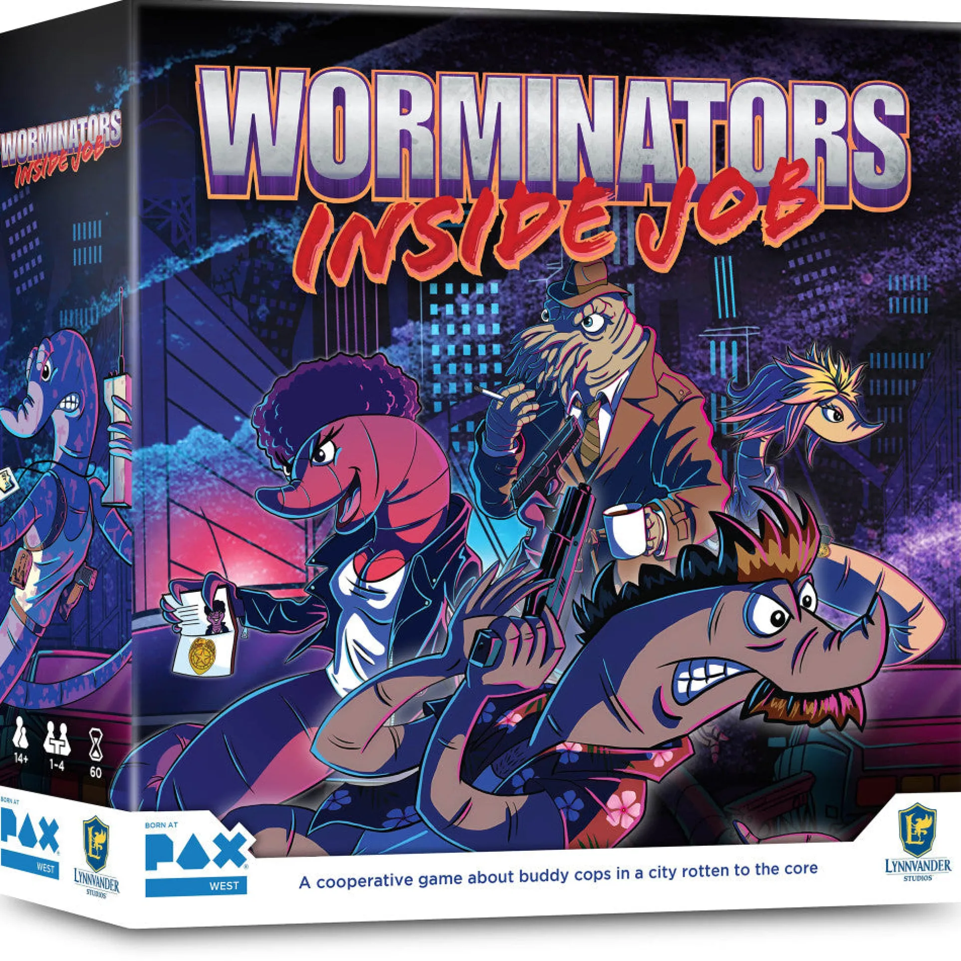 Worminators: Inside Job - Cooperative Detective Board Game