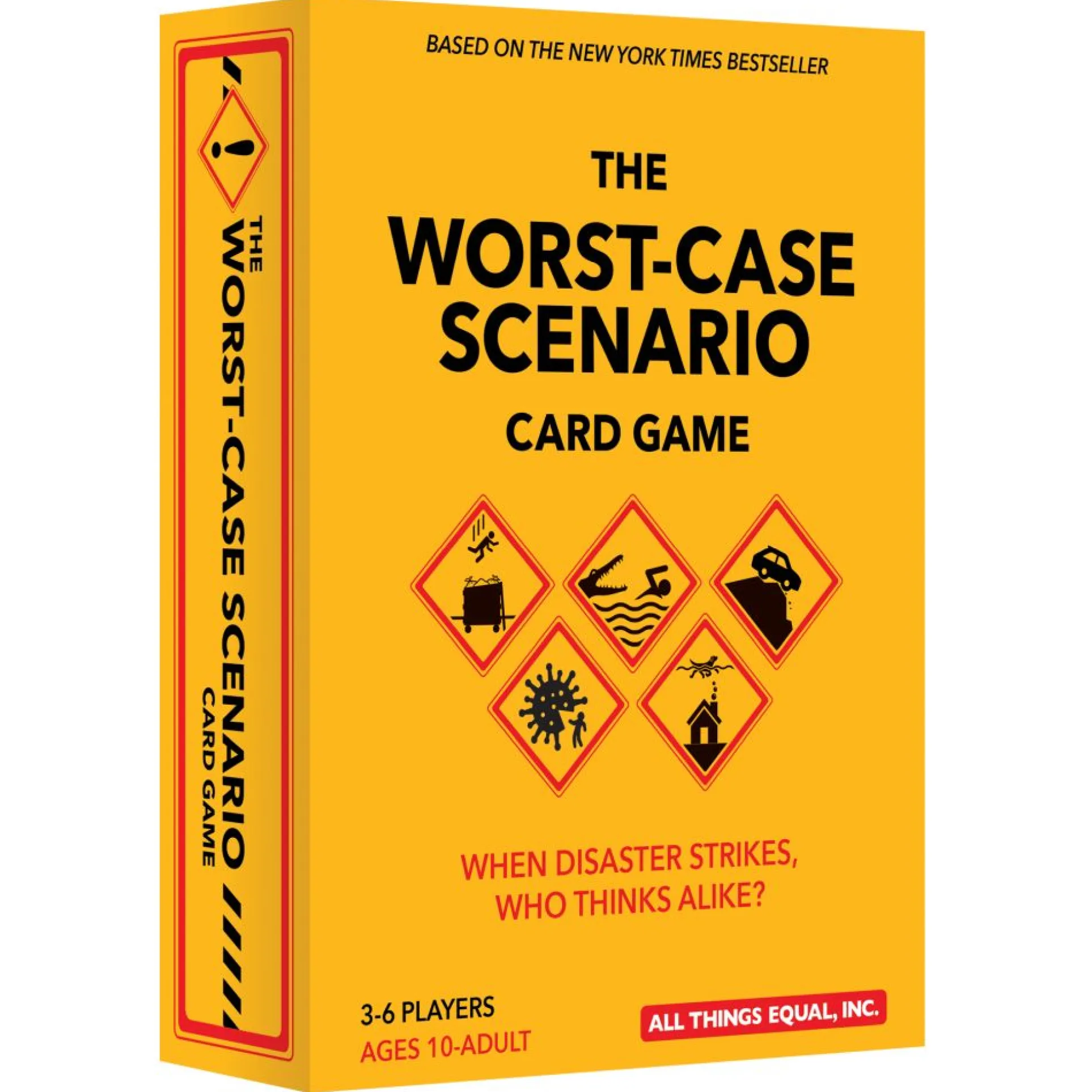 Worst Case Scenario Survival Challenge Card Game - Strategy Game for Ages 10 and Up