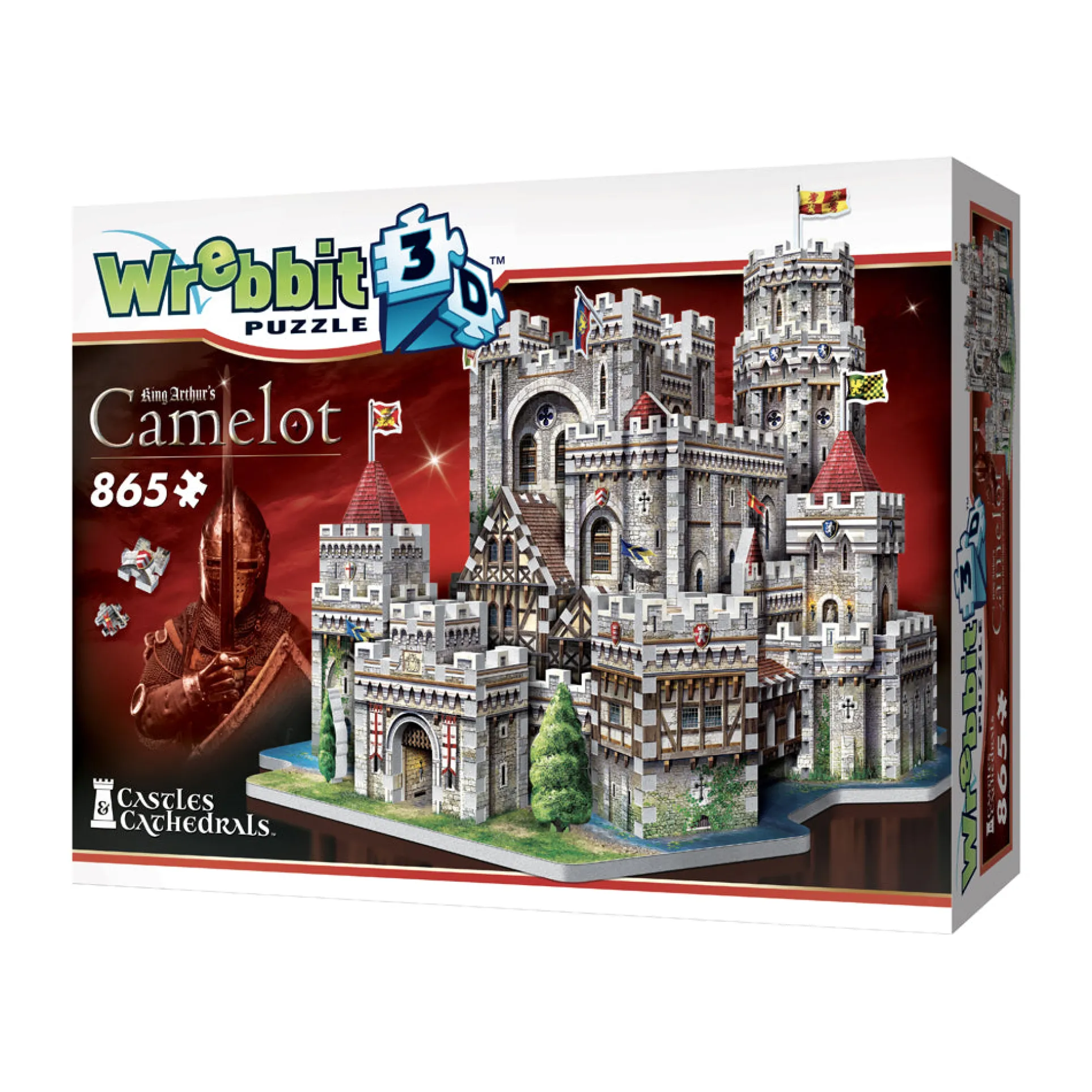 Wrebbit Castles & Cathedrals King Arthur's Camelot 3D Puzzle - 865 pc
