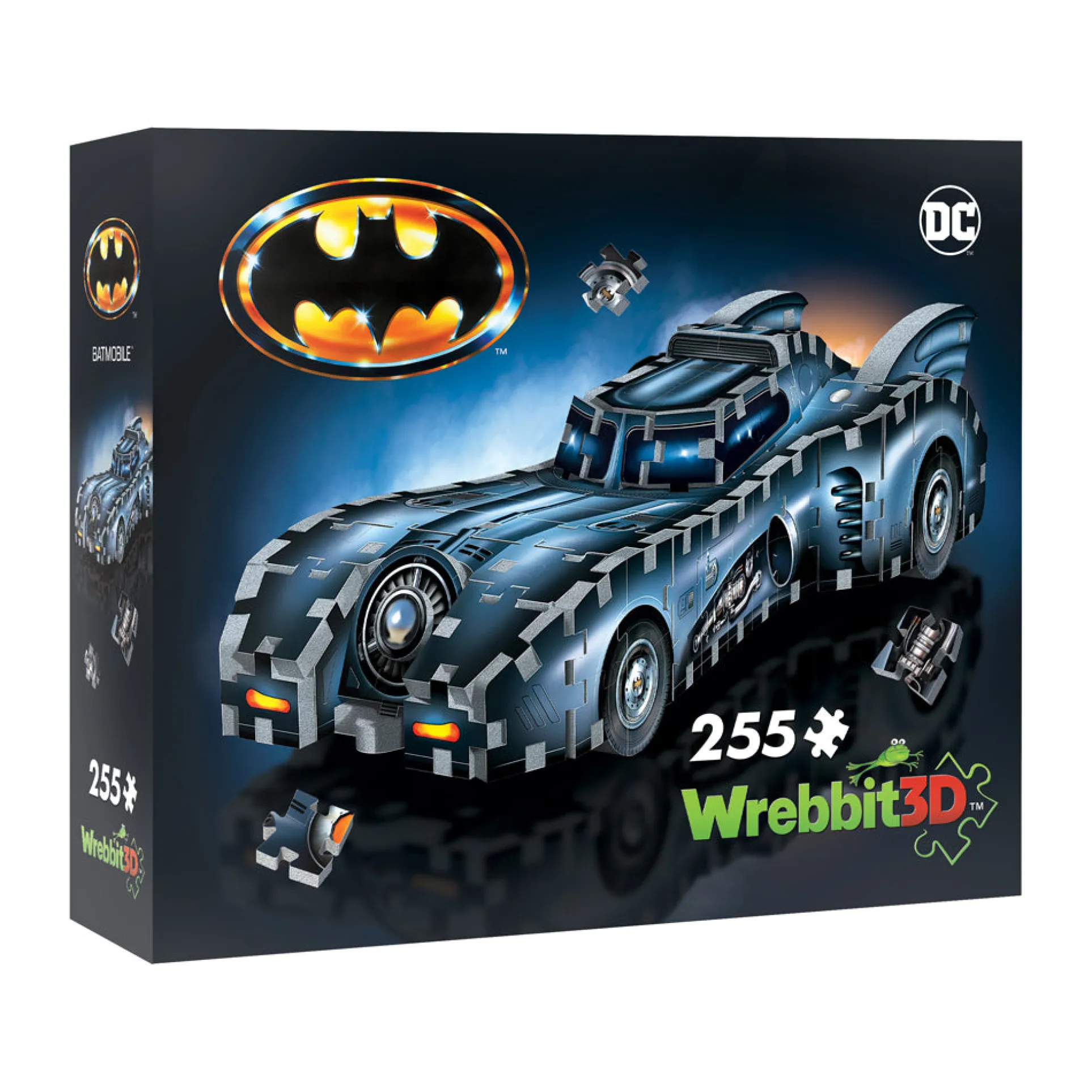 Wrebbit DC Batman Batmobile 3D Jigsaw Puzzle - 255 Pieces