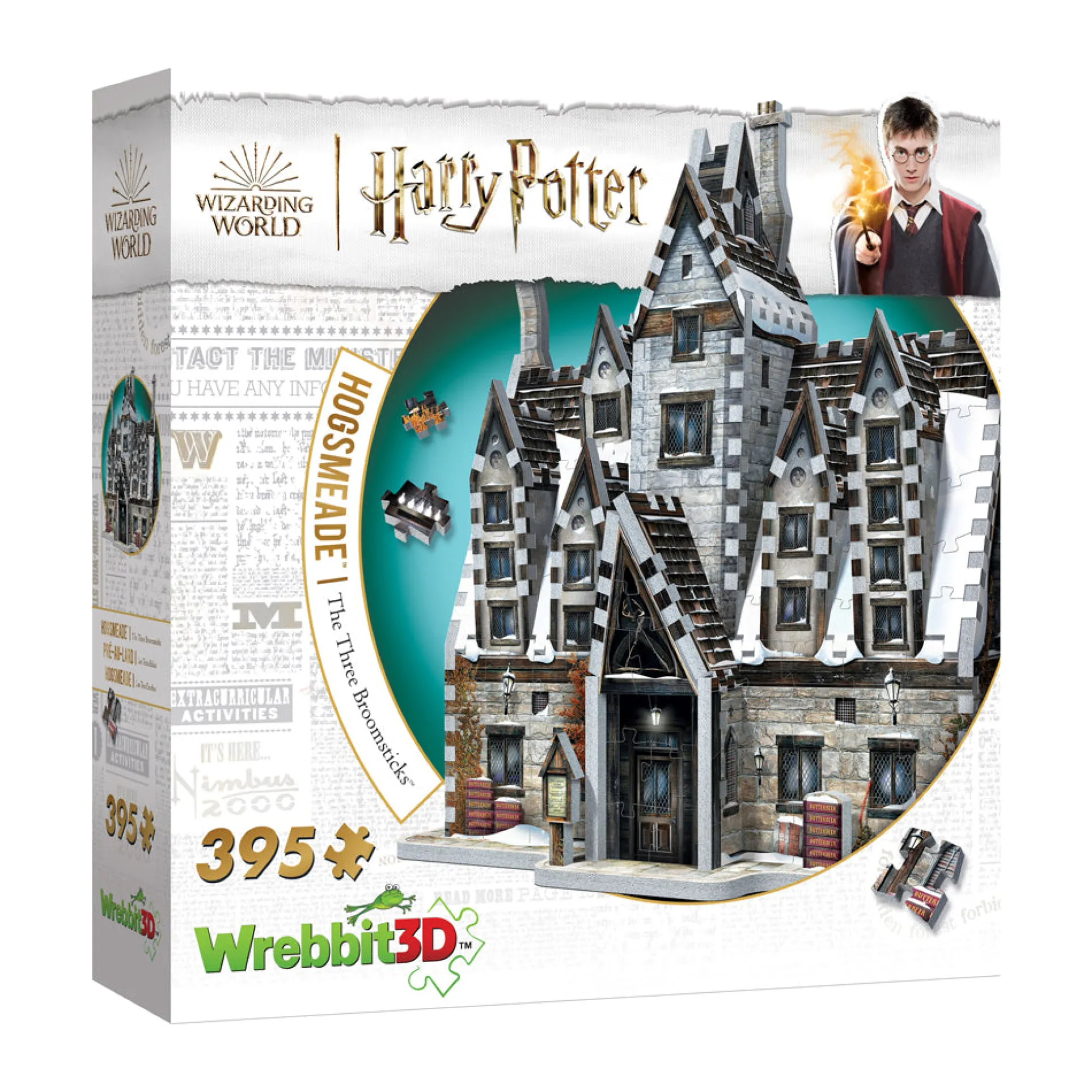 Wrebbit Harry Potter Hogsmeade The Three Broomsticks 3D Puzzle - 395 Pieces