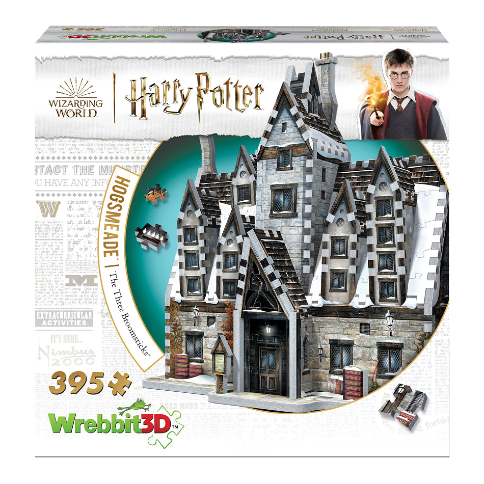 Wrebbit Harry Potter Hogsmeade The Three Broomsticks 3D Puzzle - 395 Pieces