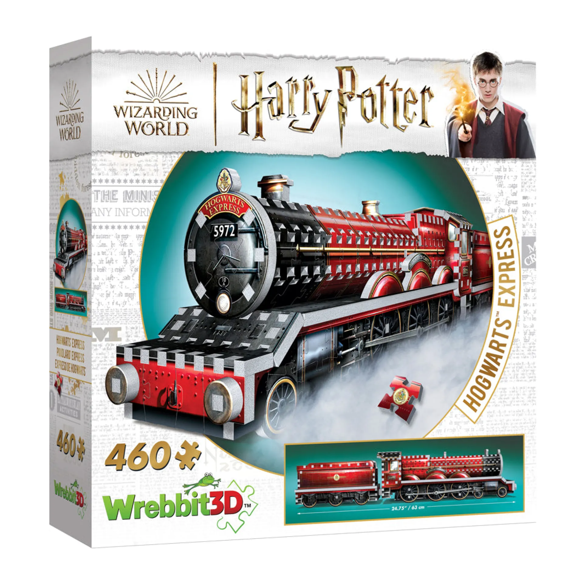 Wrebbit Harry Potter Hogwarts Express 3D Puzzle - 460 Pieces