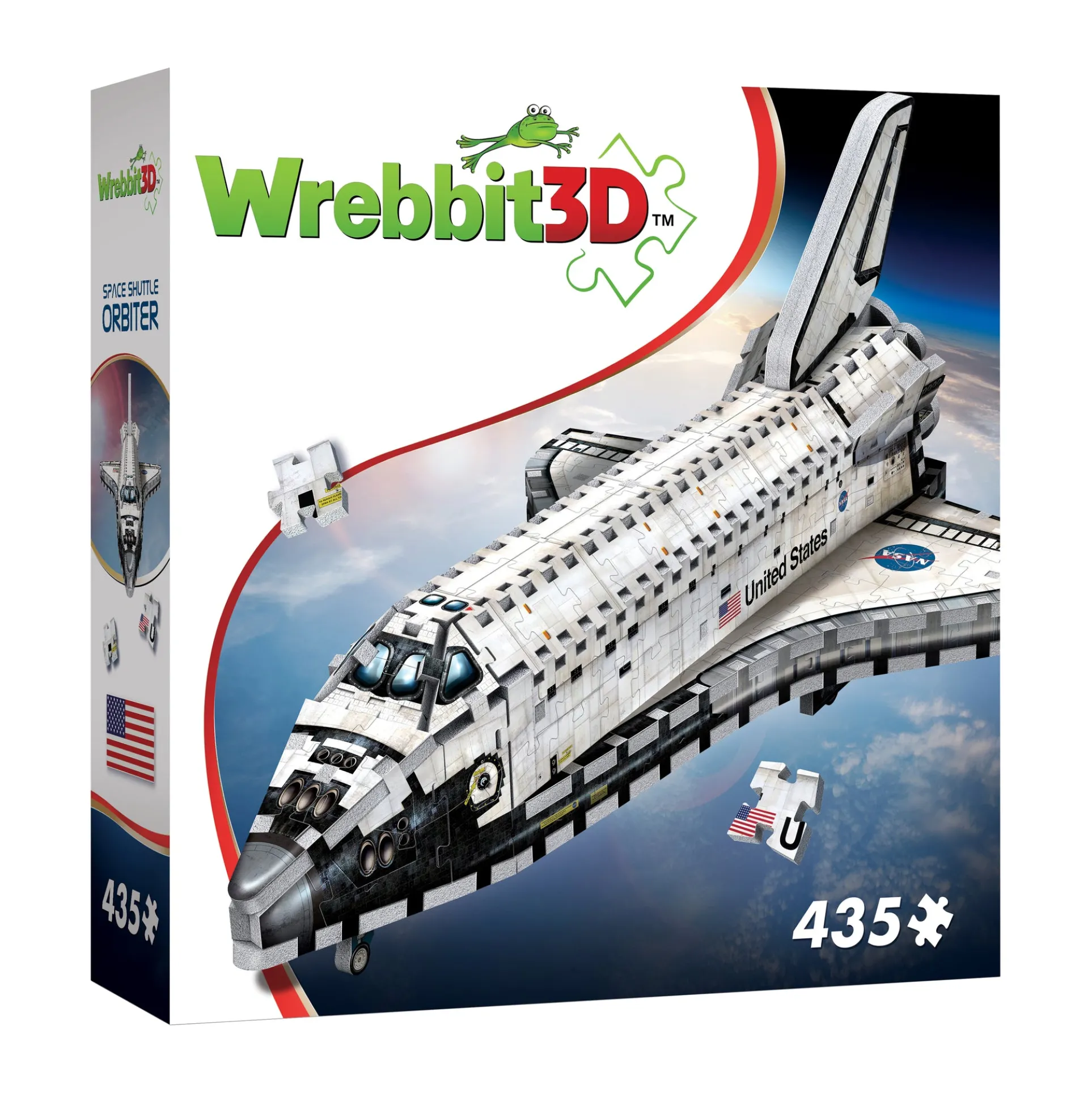 Wrebbit NASA Space Shuttle Orbiter 3D Puzzle - 435 pc