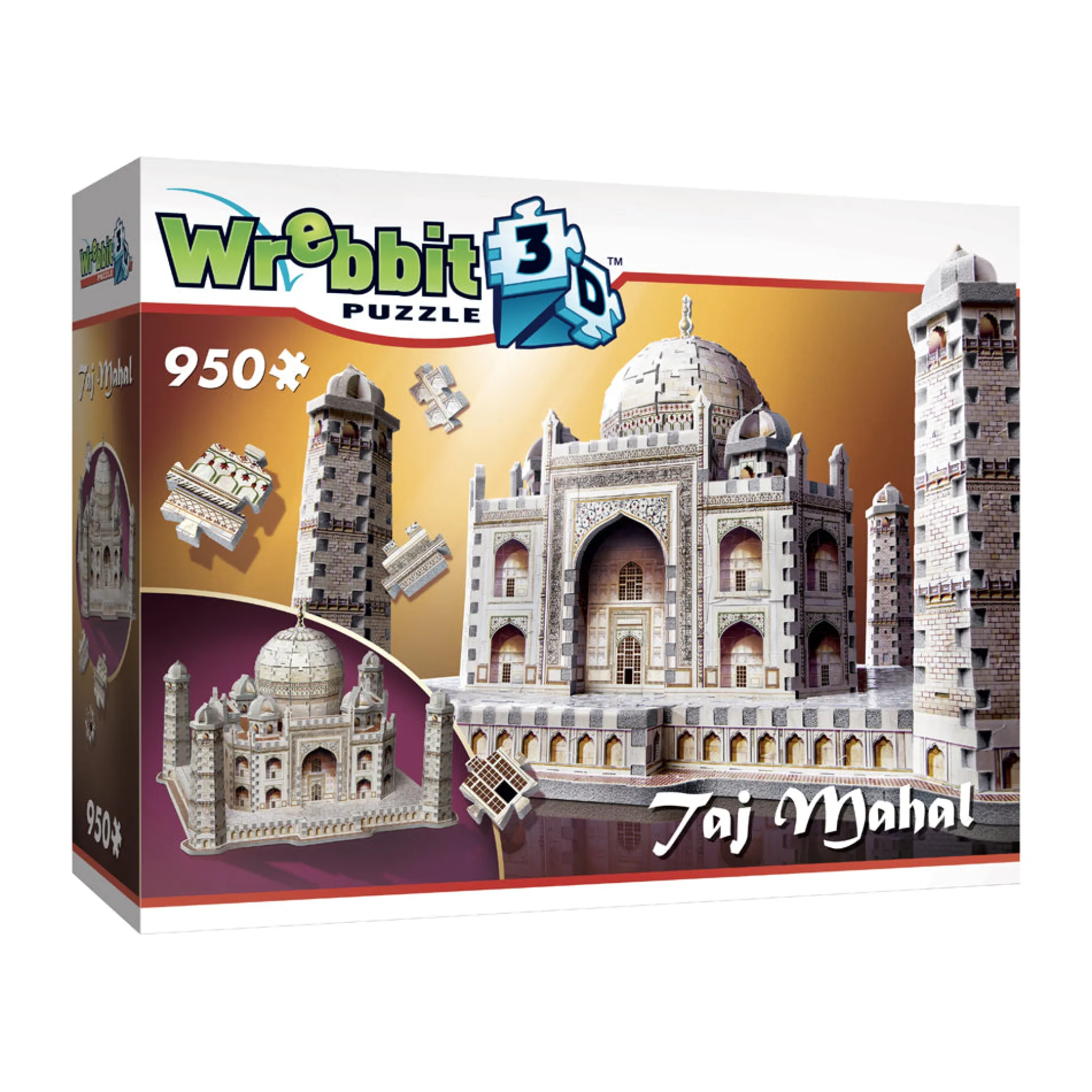 Wrebbit Taj Mahal 3D Puzzle - 950 pc