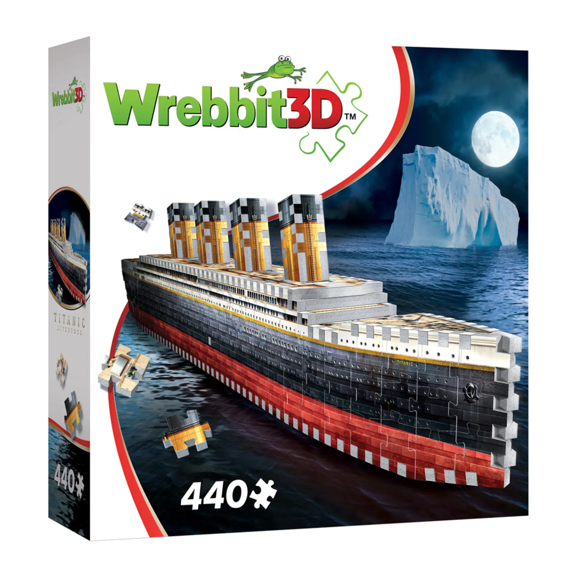 Wrebbit Titanic Historical 3D Jigsaw Puzzle - 440 pc